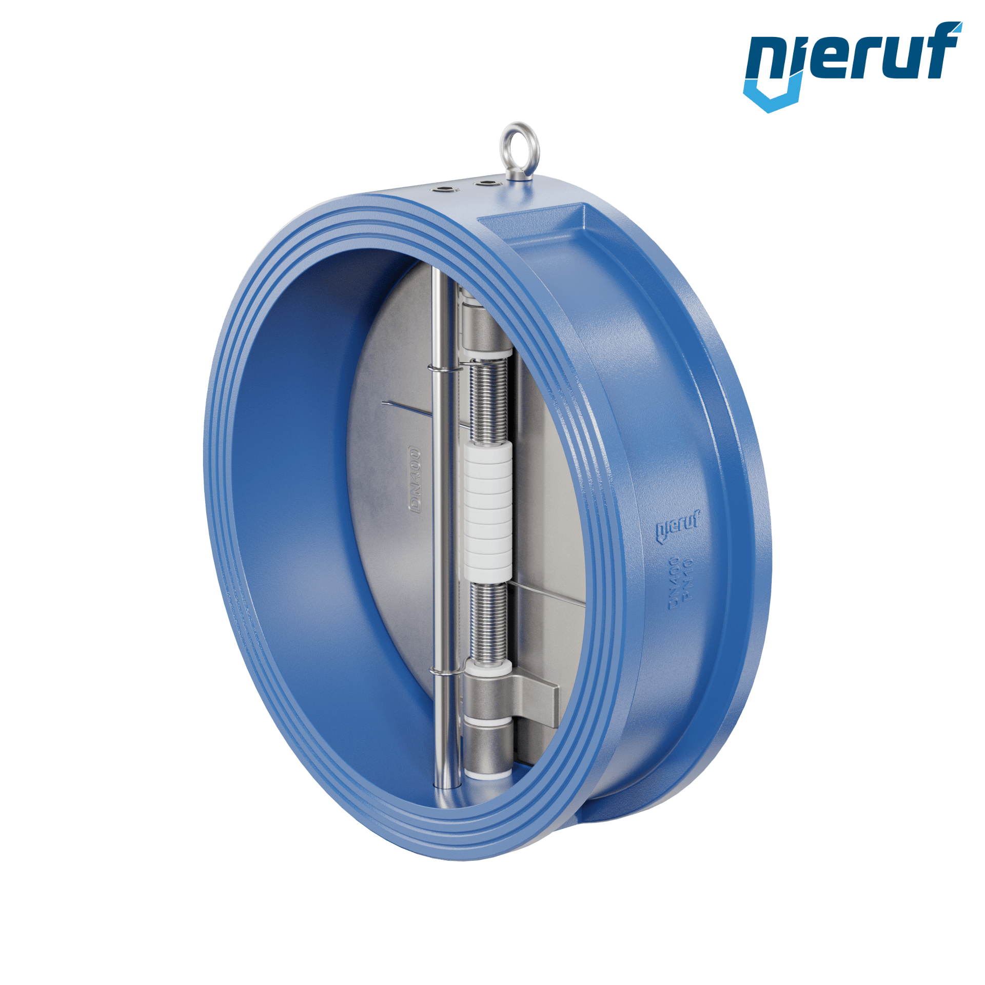 valvola di ritegno a doppio battente DN400 DR02 GGG40 NBR