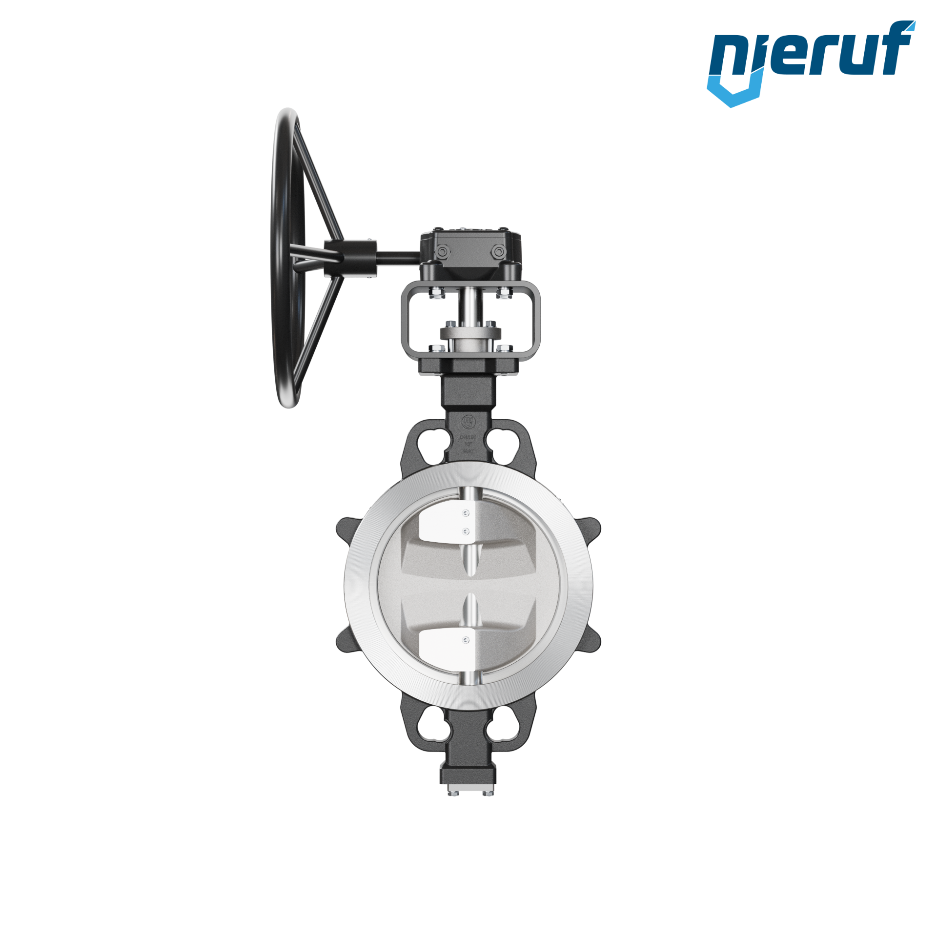 Double offset butterfly-valve AK11 DN 250 PN10-40 ANSI150-300 worm gear