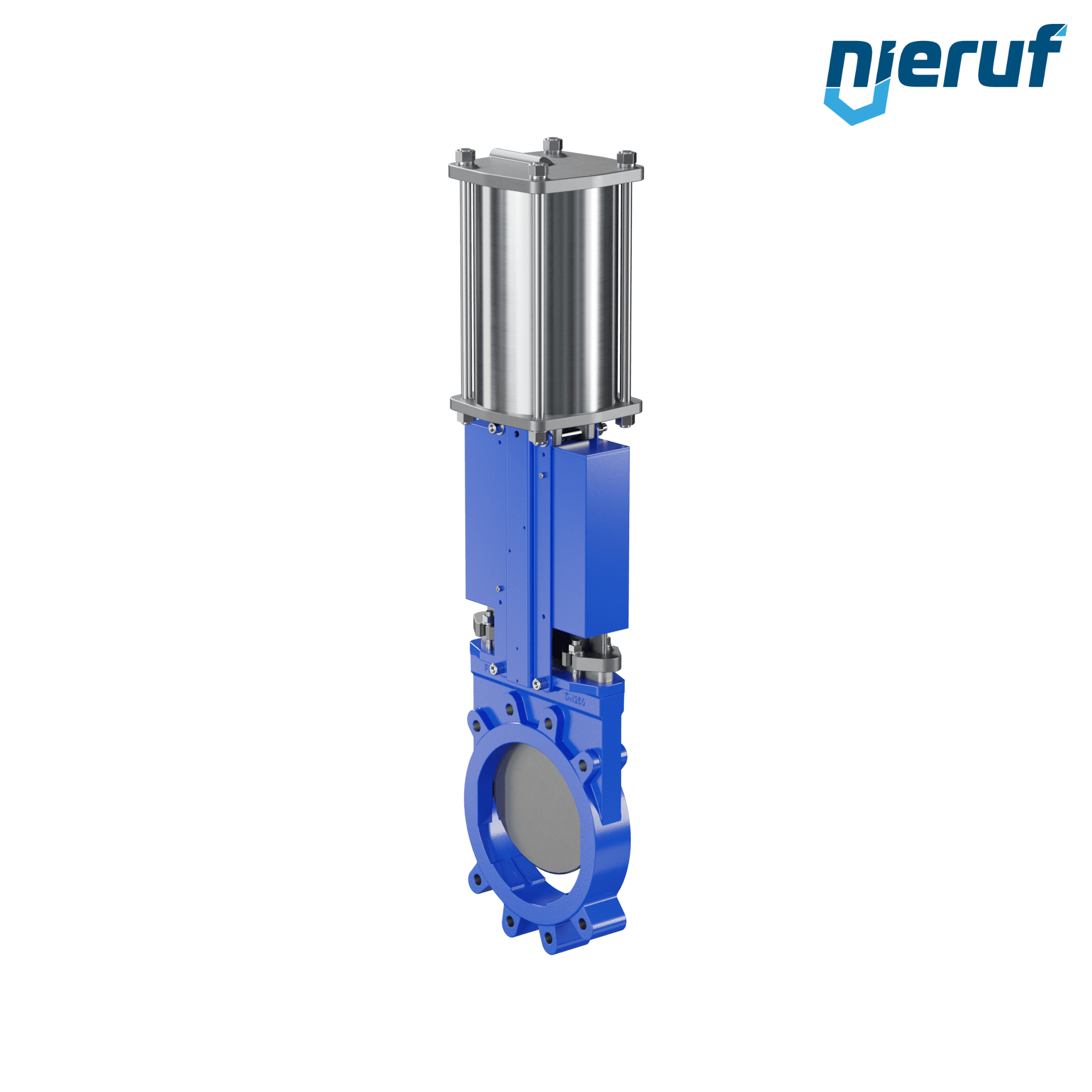 valvola a ghigliottina DN 250 SR02 NBR attuatore pneumatico a doppio effetto