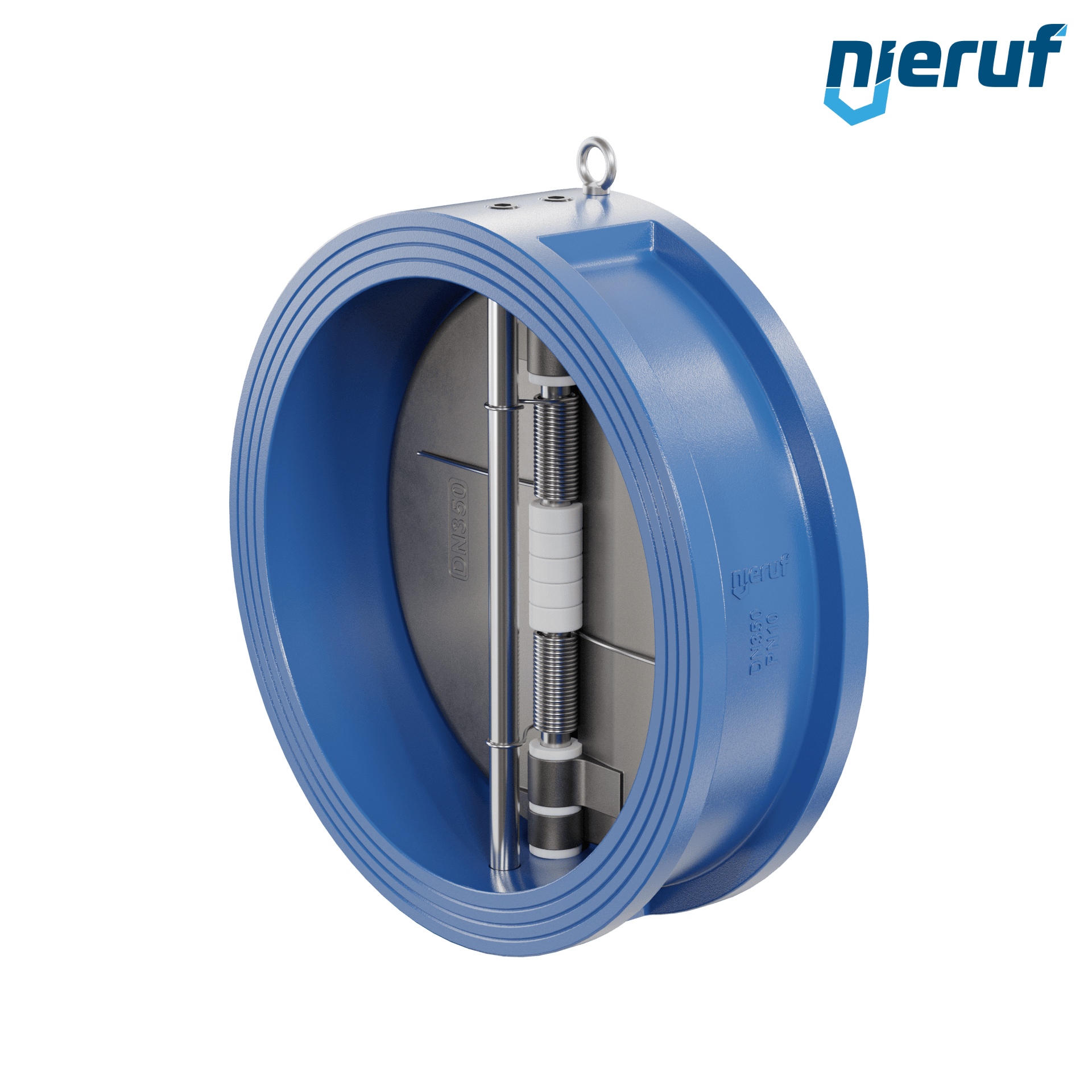 valvola di ritegno a doppio battente DN350 DR01 GGG40 NBR