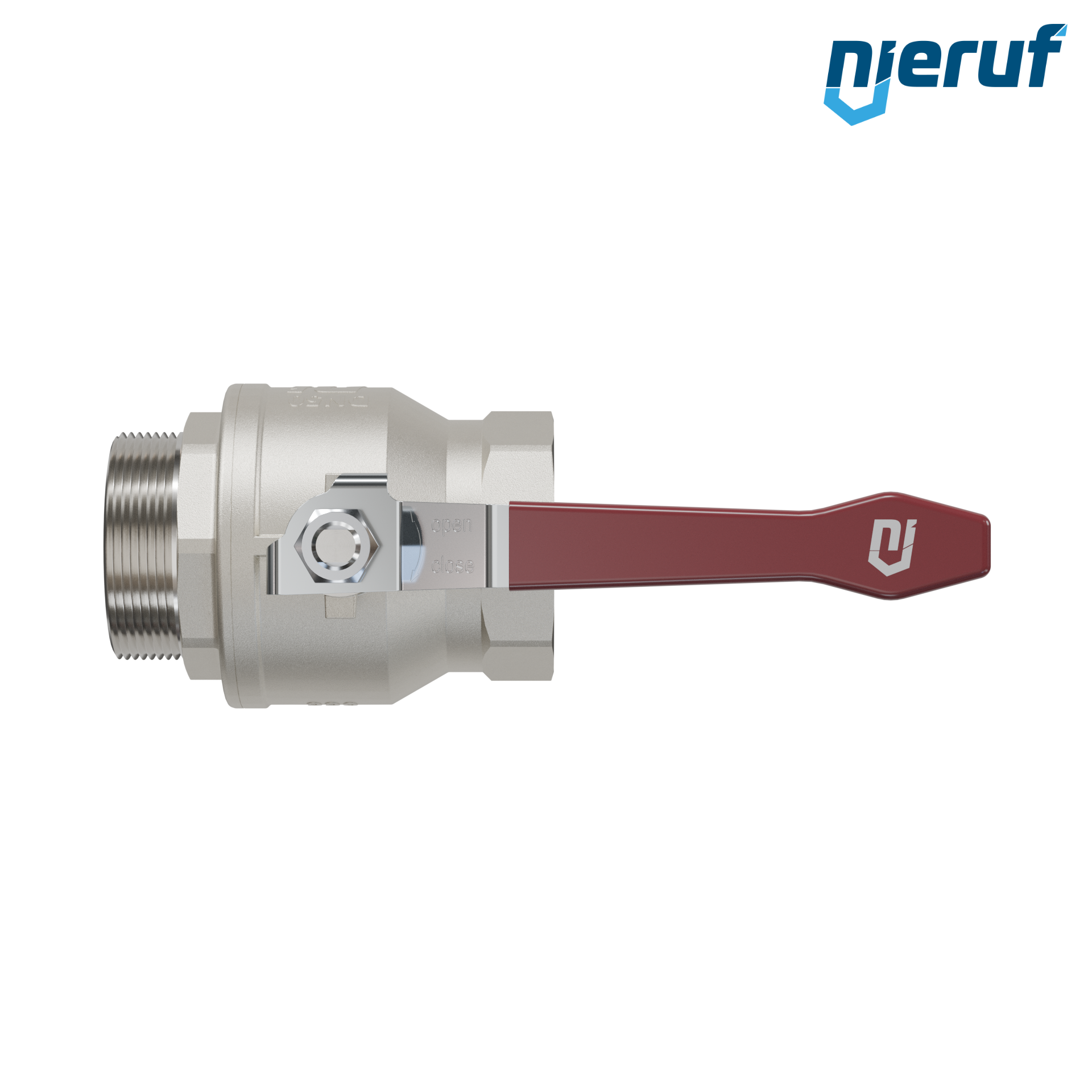 valvola a sfera a 2 vie DN50 - 2" pollici GK01 filettatura F x M