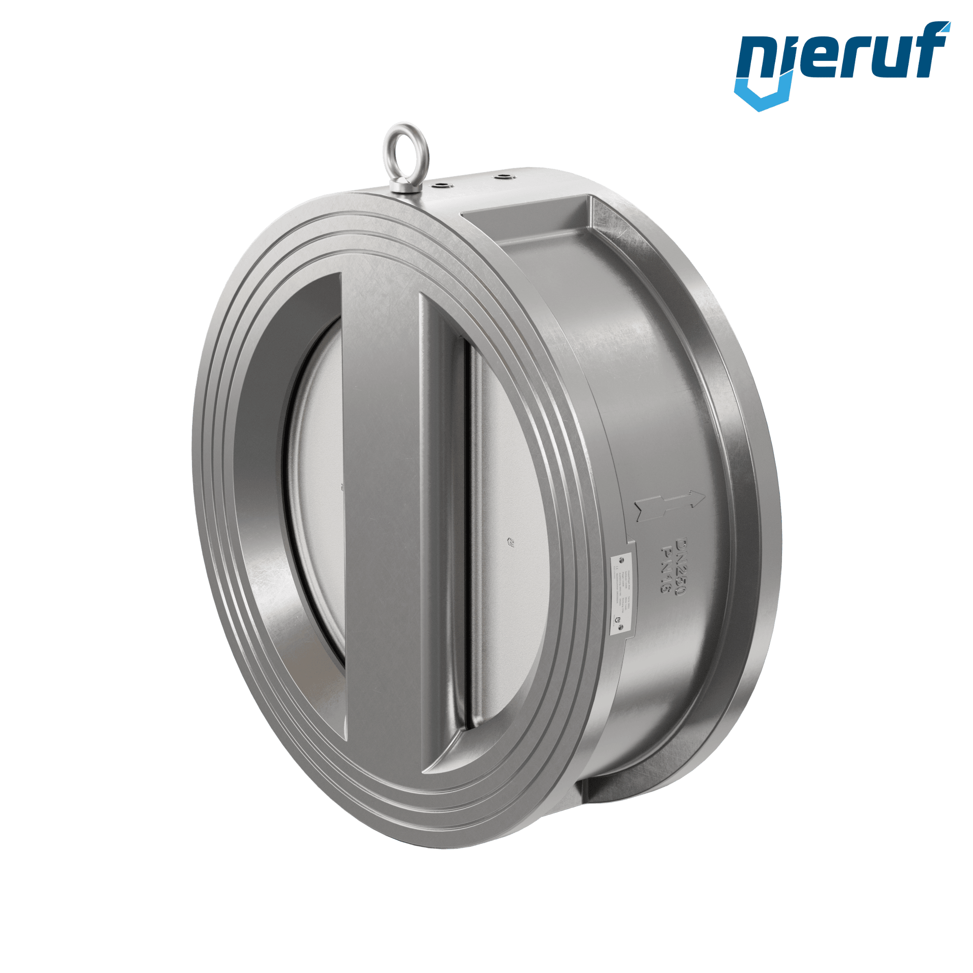 valvola di ritegno a doppio battente DN250 ANSI150 DR03 ANSI 150 acciaio inossidabile 1.4408 FKM