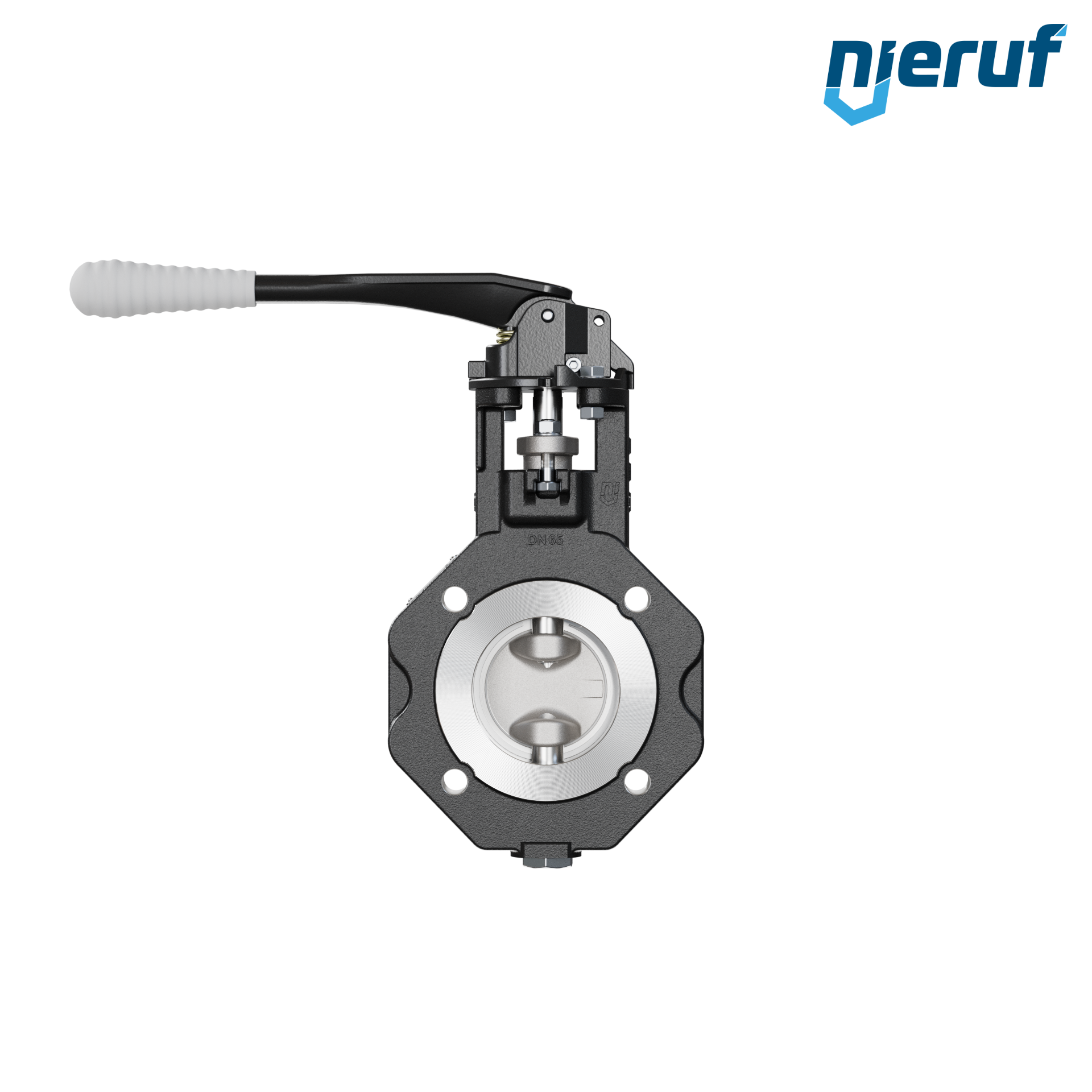 Double offset butterfly-valve AK12 DN 65 ANSI150 lever