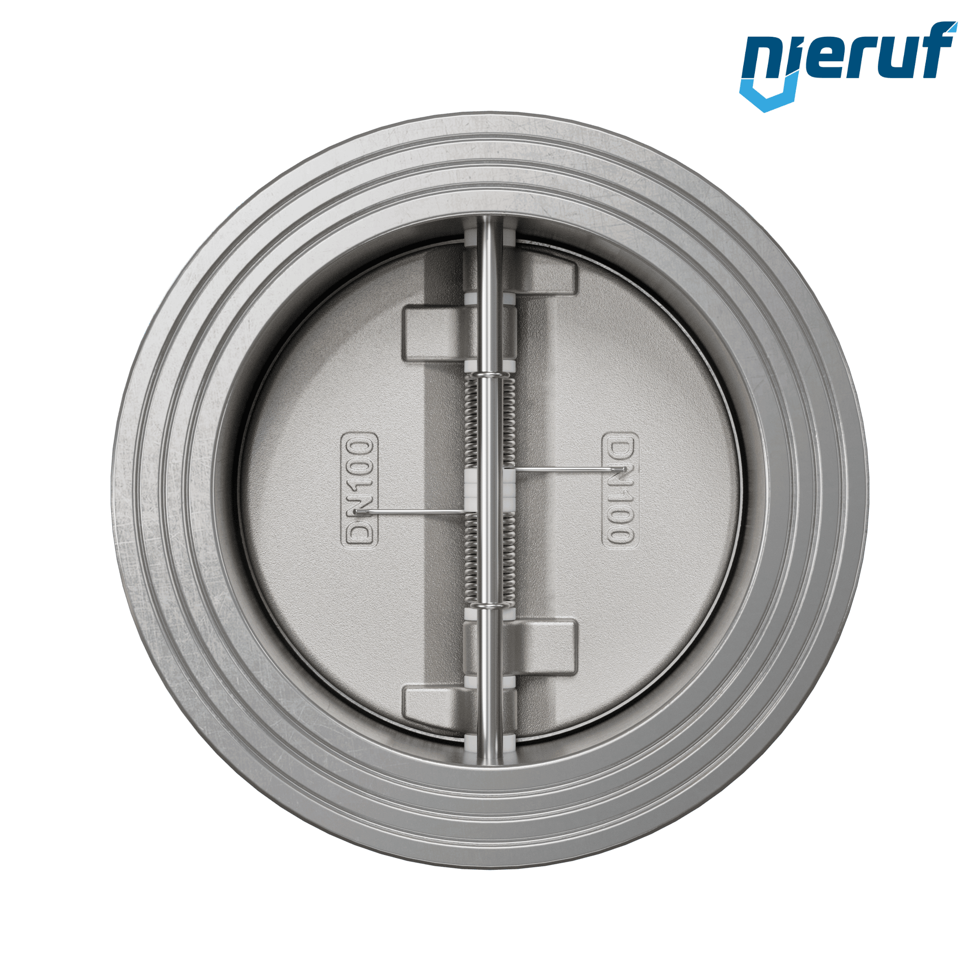 valvola di ritegno a doppio battente DN100 ANSI150 DR03 ANSI 150 acciaio inossidabile 1.4408 EPDM