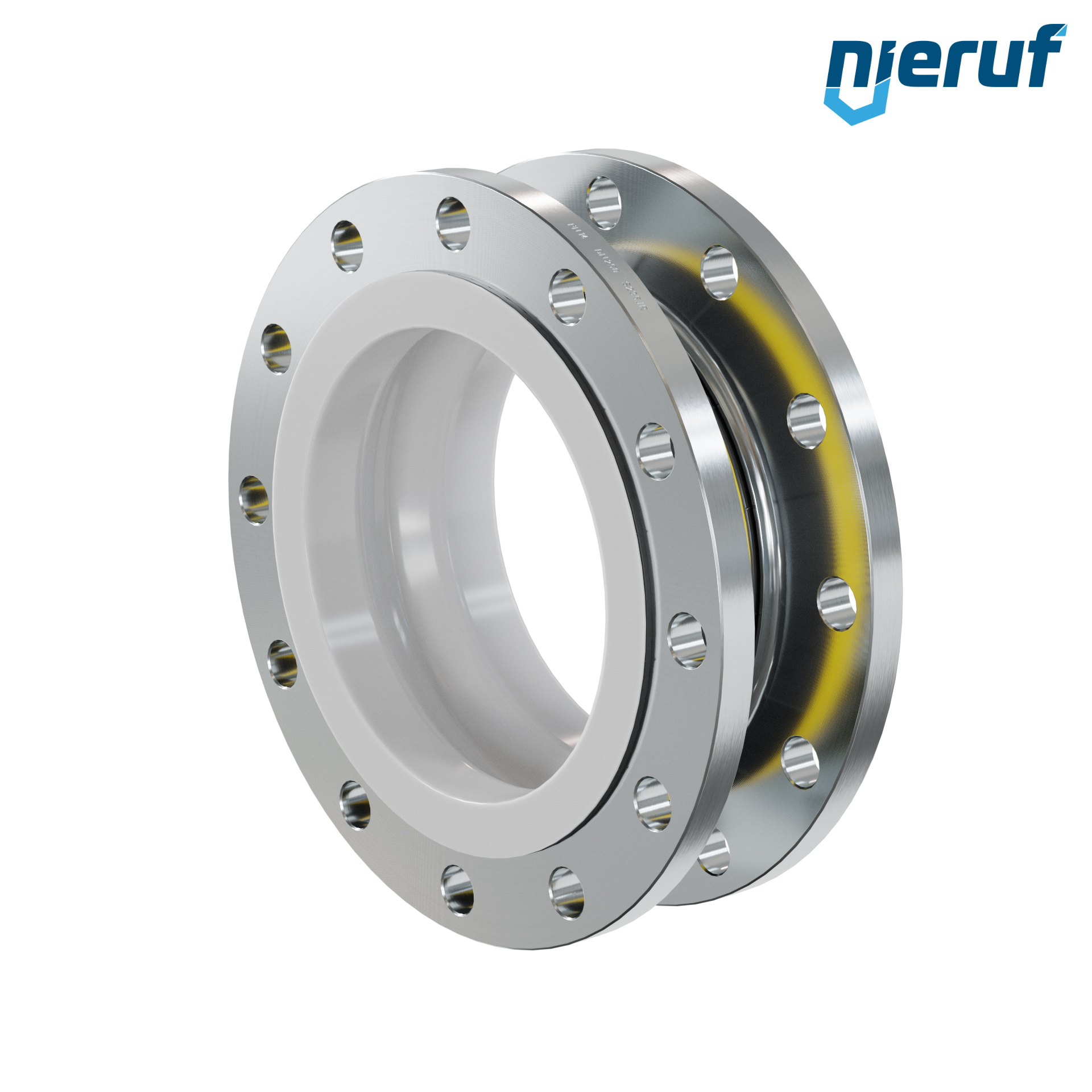 Compensatore rivestimento in PTFE DN250 PN16 versione KP04 flange in acciaio NBR