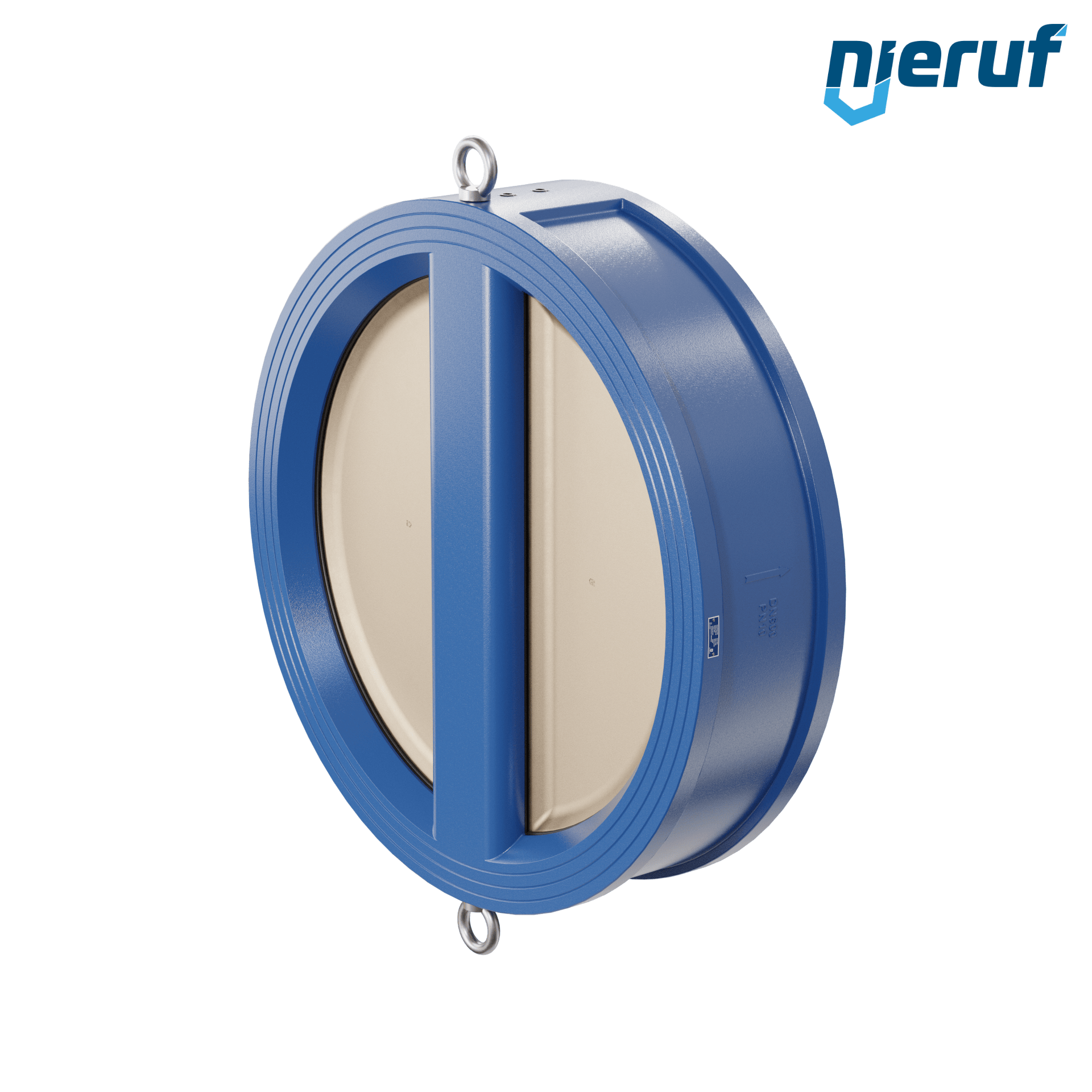 valvola di ritegno a doppio battente DN600 DR04 GGG40 FKM