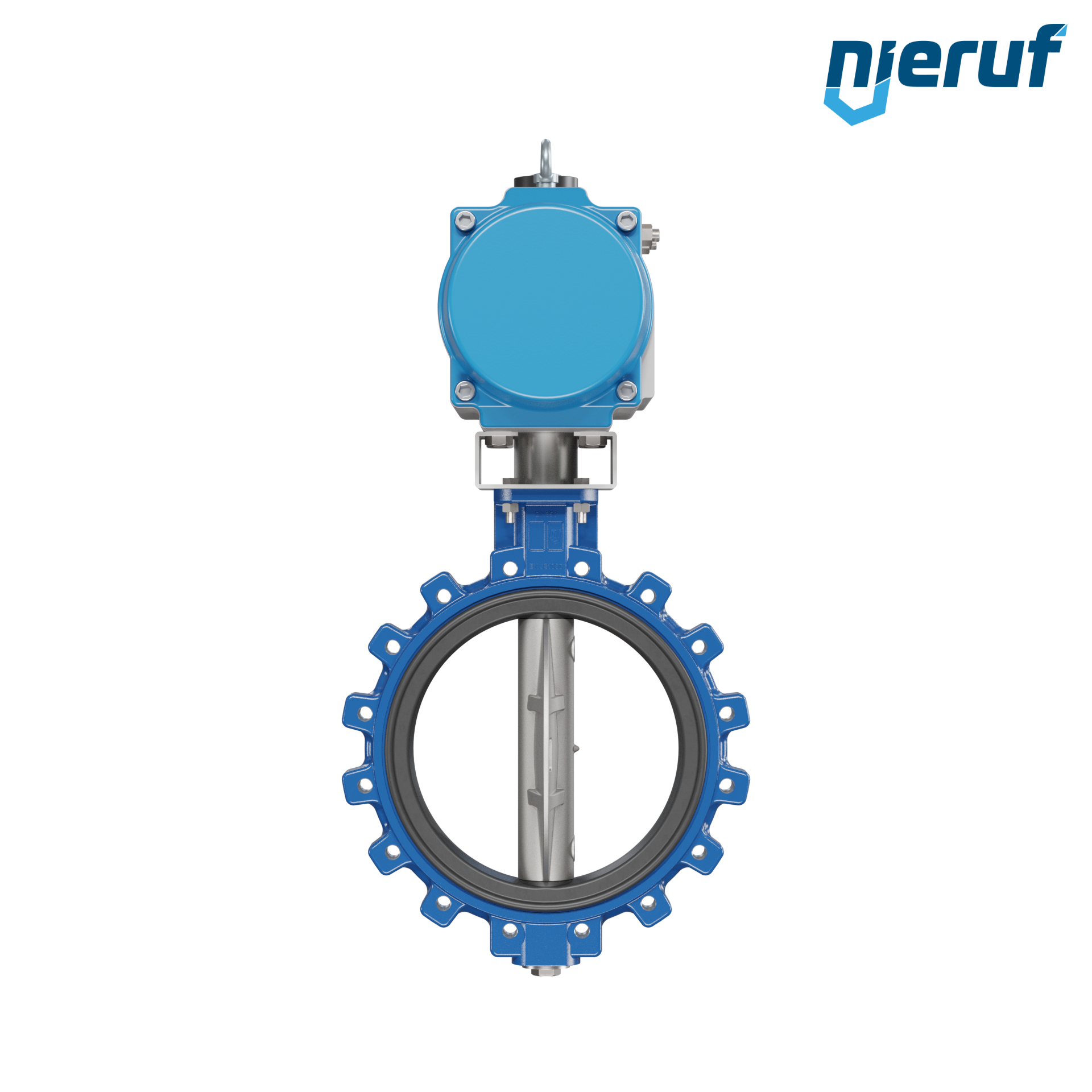 Butterfly valve DN 350 AK02 EPDM high temperature & FDA pneumatic actuator single acting normally open