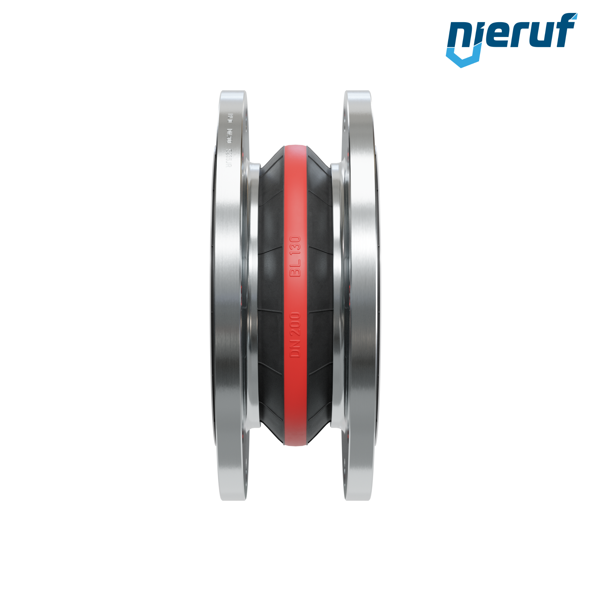 Compensatore rivestimento in PTFE DN200 versione KP04 flange in acciaio EPDM