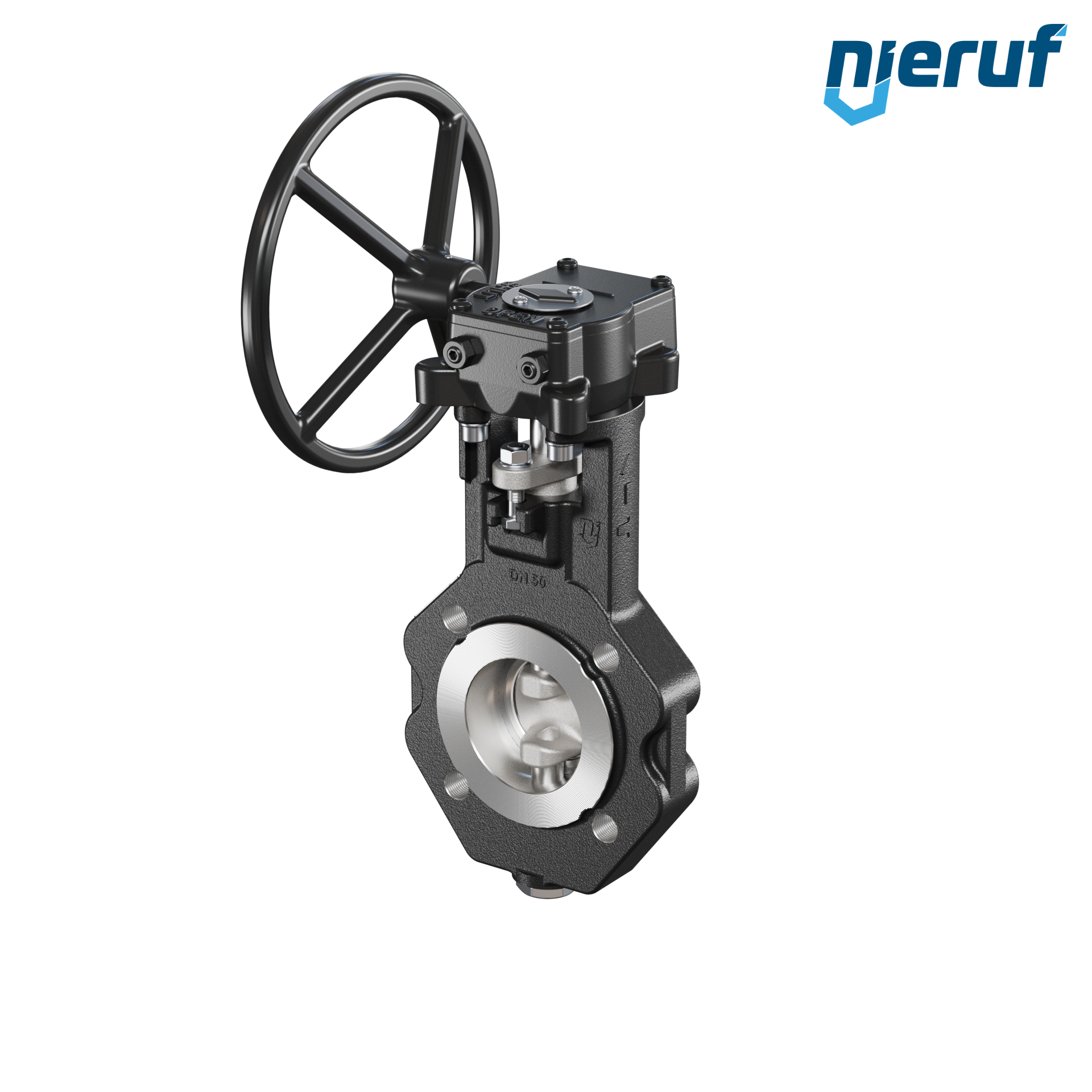 Double offset butterfly-valve AK12 DN 50 ANSI150 worm gear