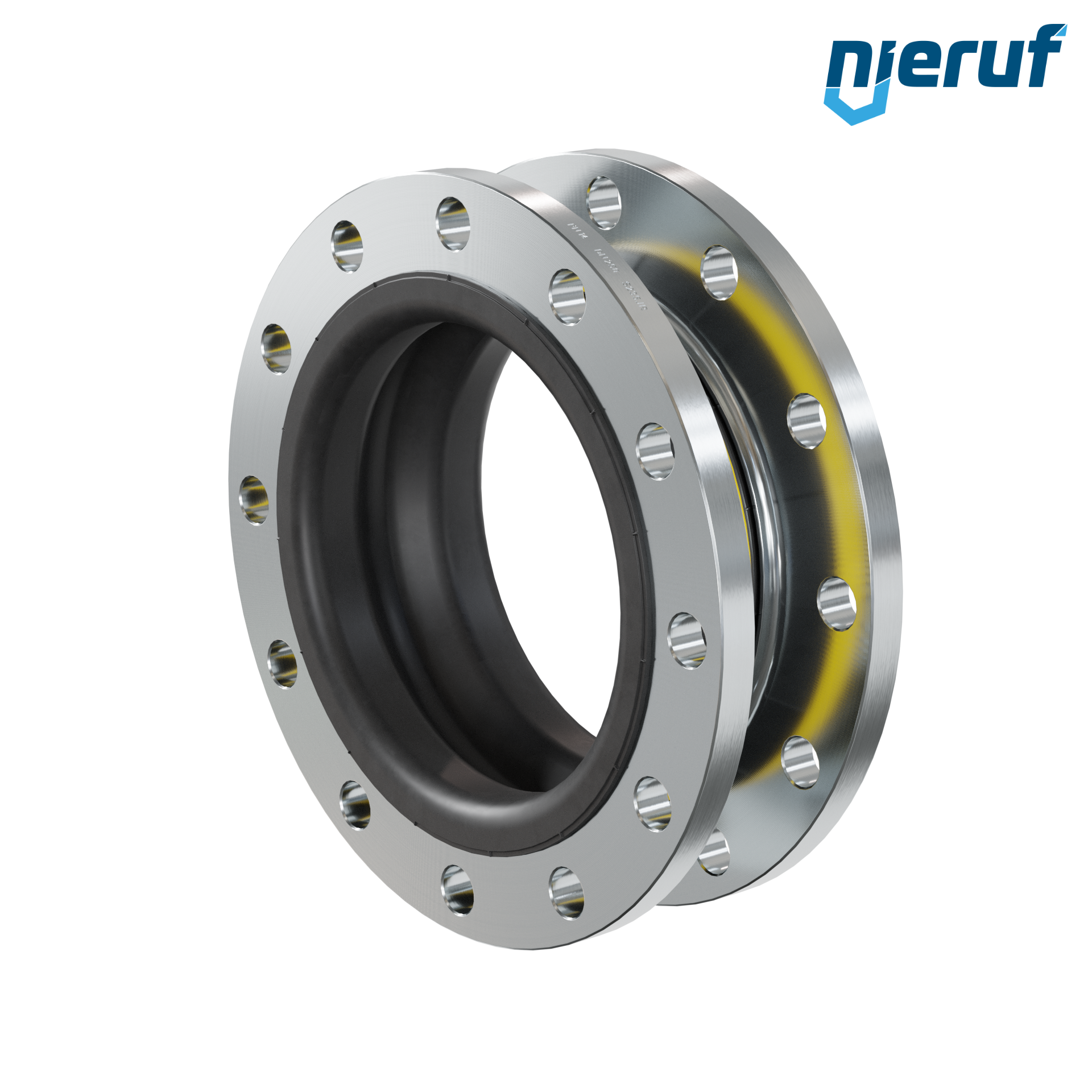 Compensatore DN250 PN16 tipo KP04 flange acciaio, manicotto NBR