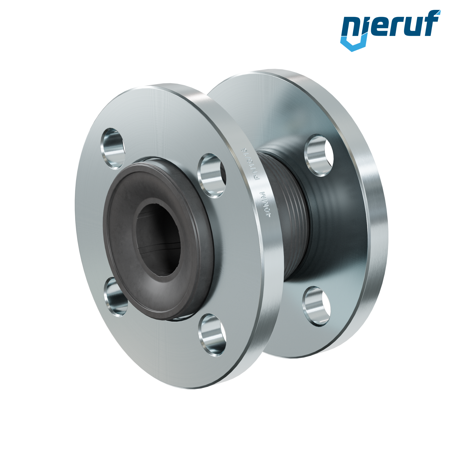 Compensatore DN40 modello KP01 acciaio zincato NBR