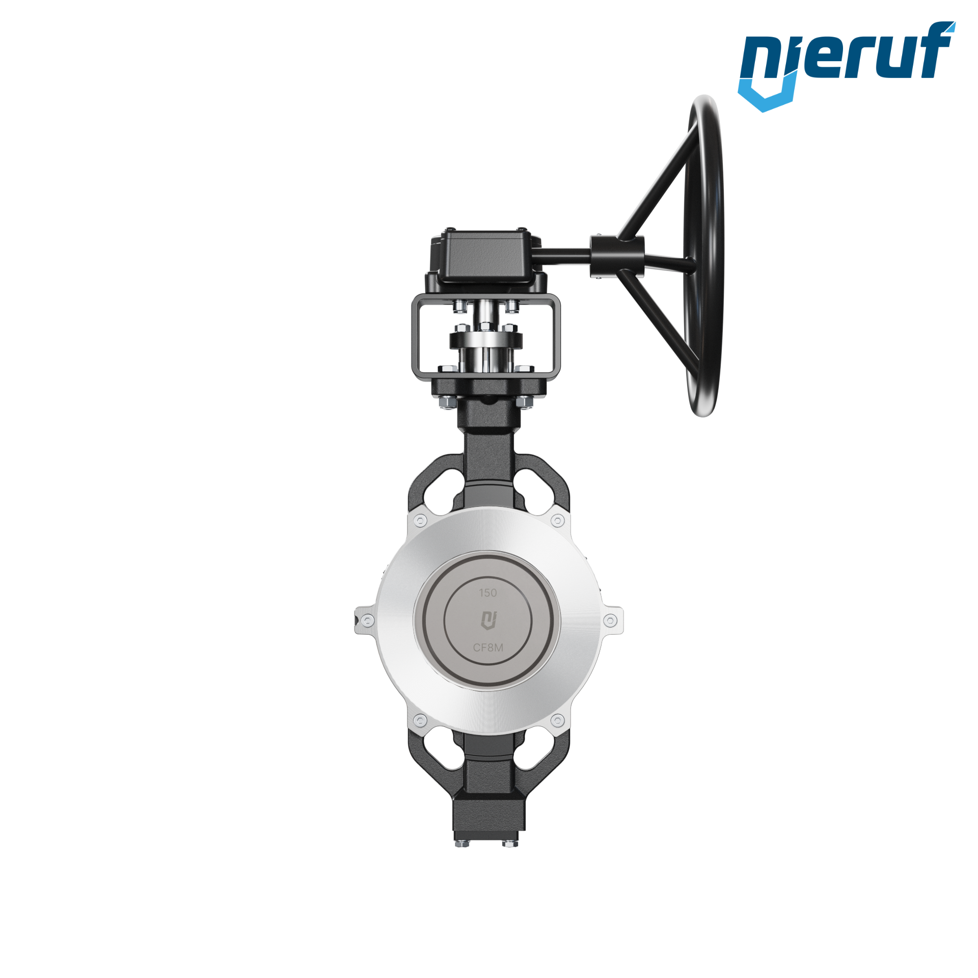 valvola a farfalla triplo eccentrico AK13 DN 150 PN10-40 ANSI150-300 volantino