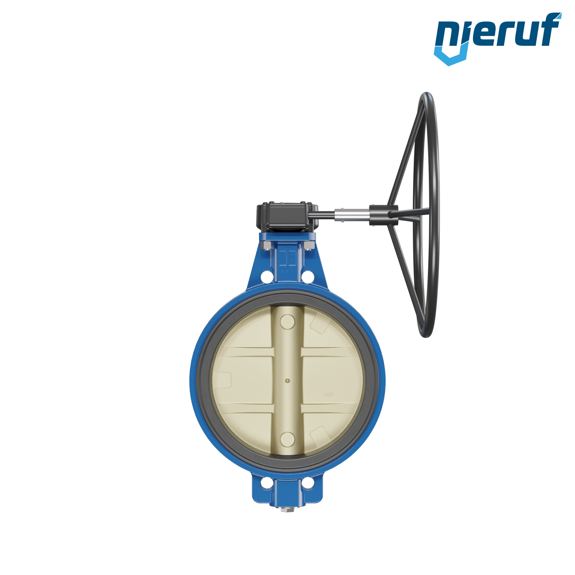 valvola a farfalla per l'acqua di mare DN 400 PN10-PN16 AK15 volantino