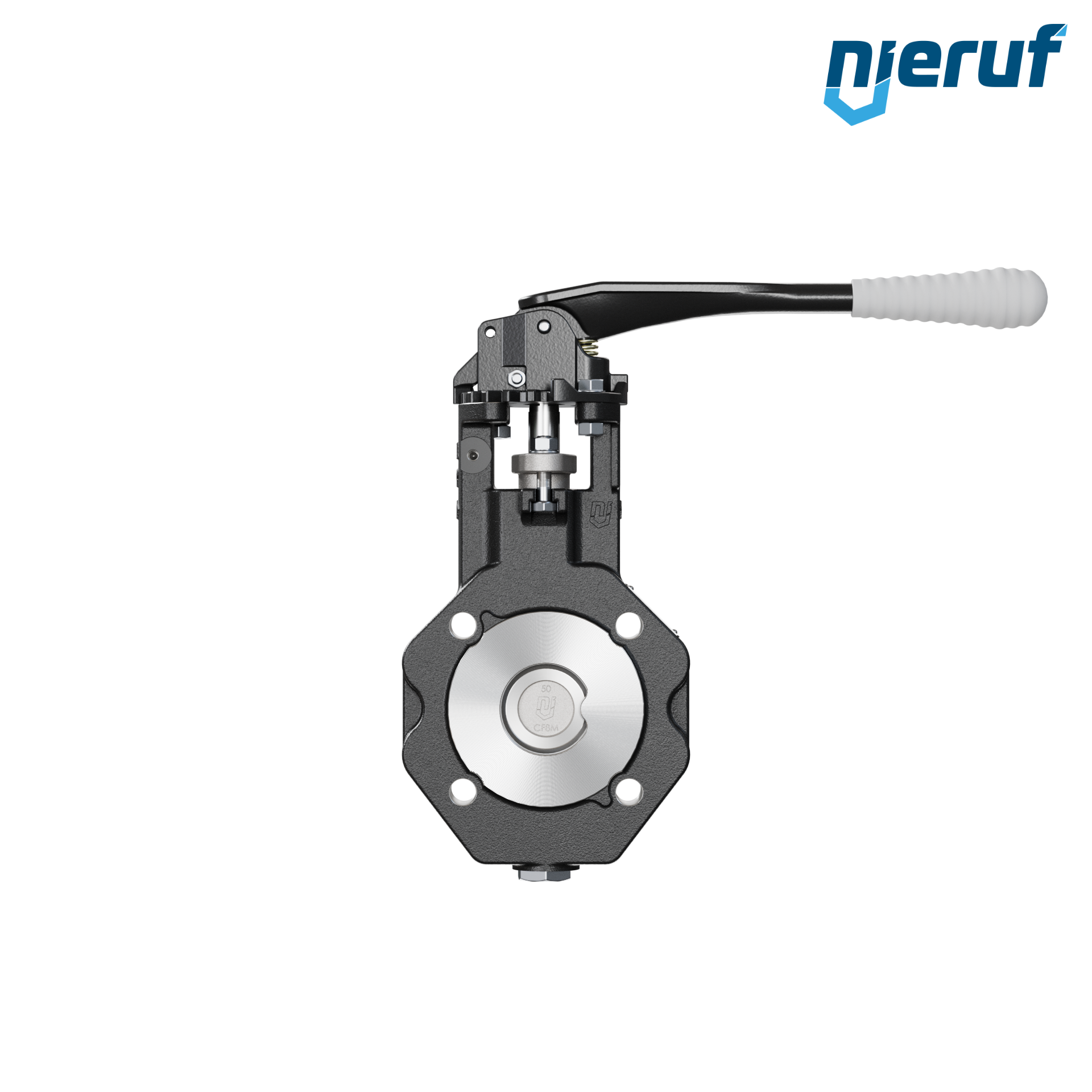 Double offset butterfly-valve AK12 DN 50 ANSI150 lever