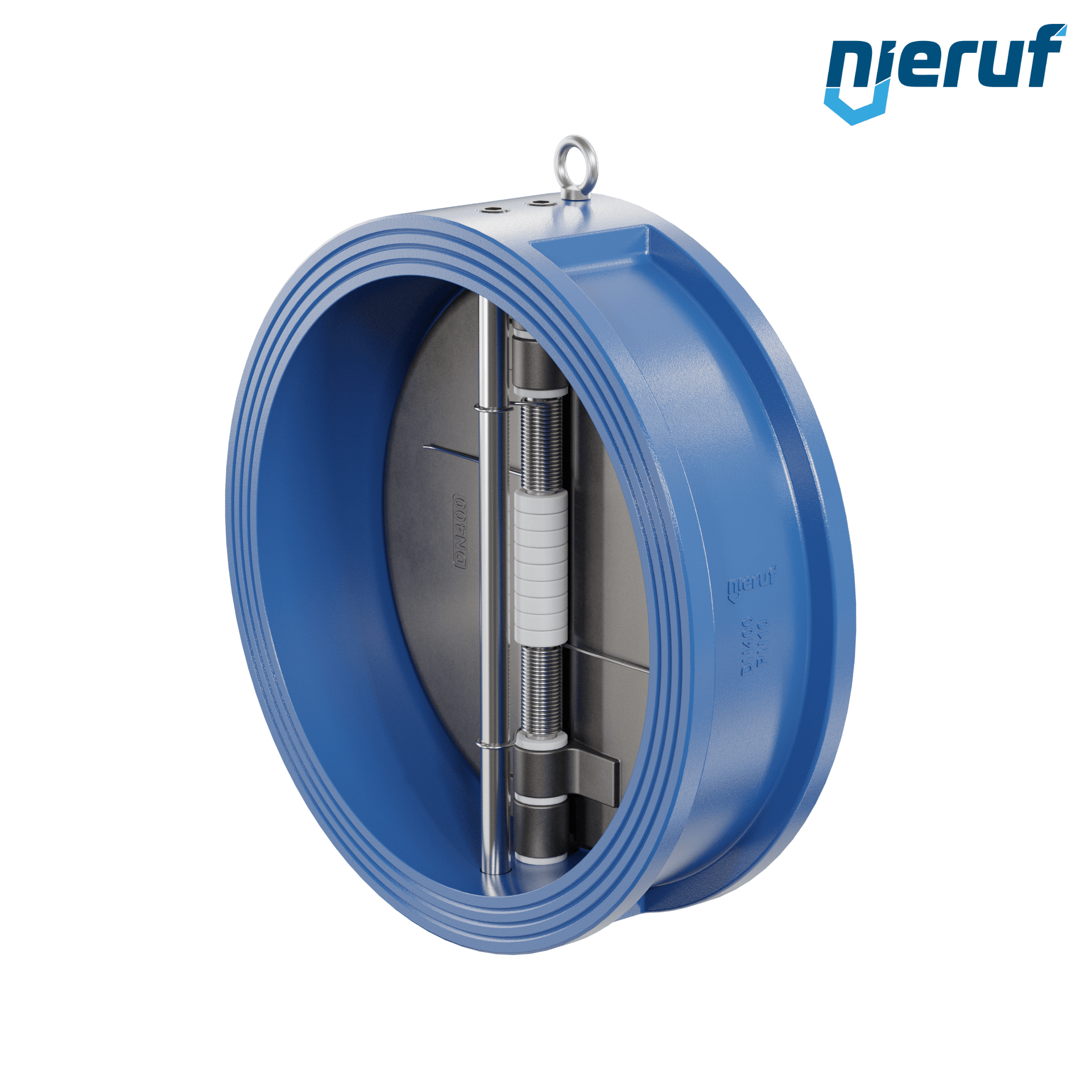 valvola di ritegno a doppio battente DN400 DR01 GGG40 NBR