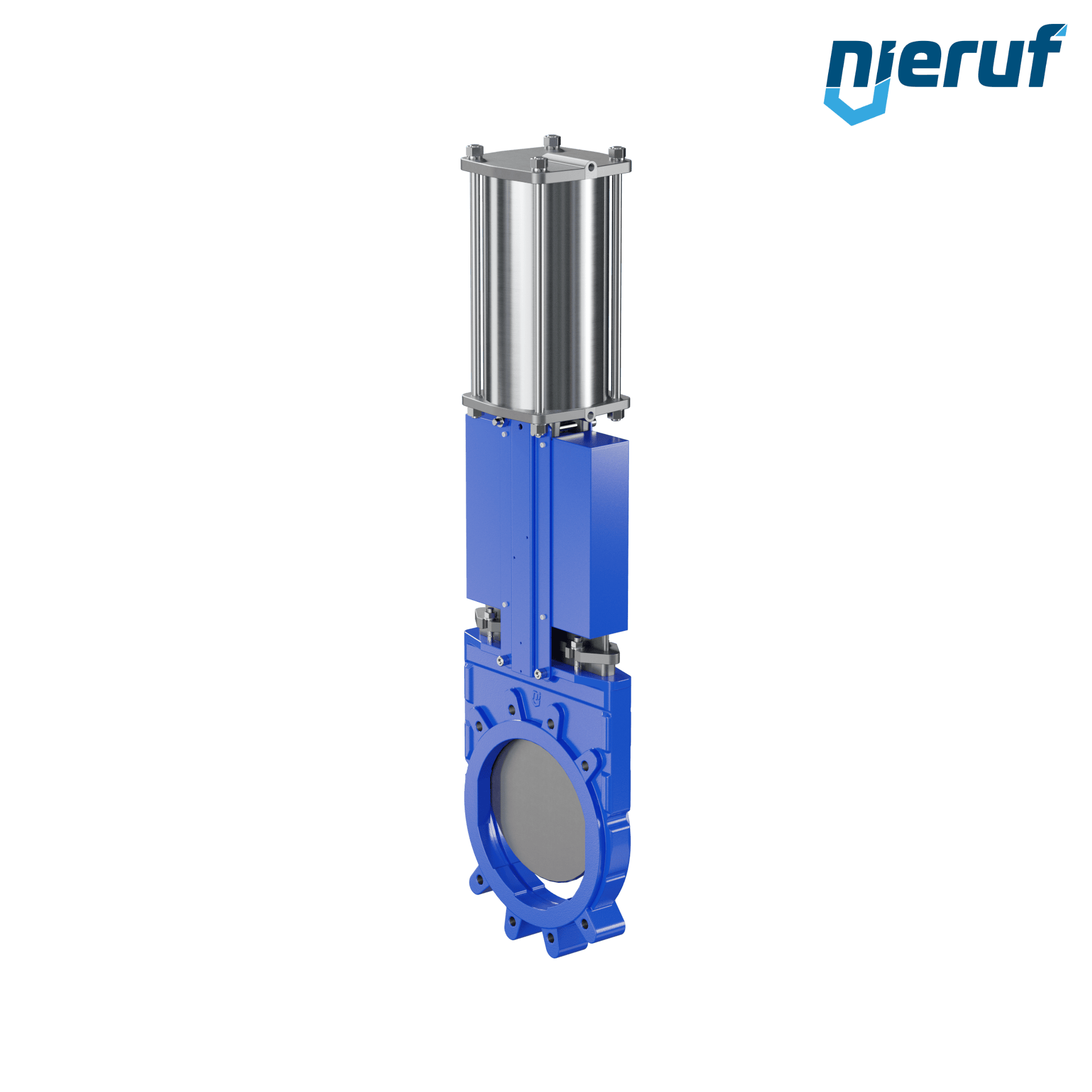 valvola a ghigliottina DN 300 SR02 NBR attuatore pneumatico a doppio effetto