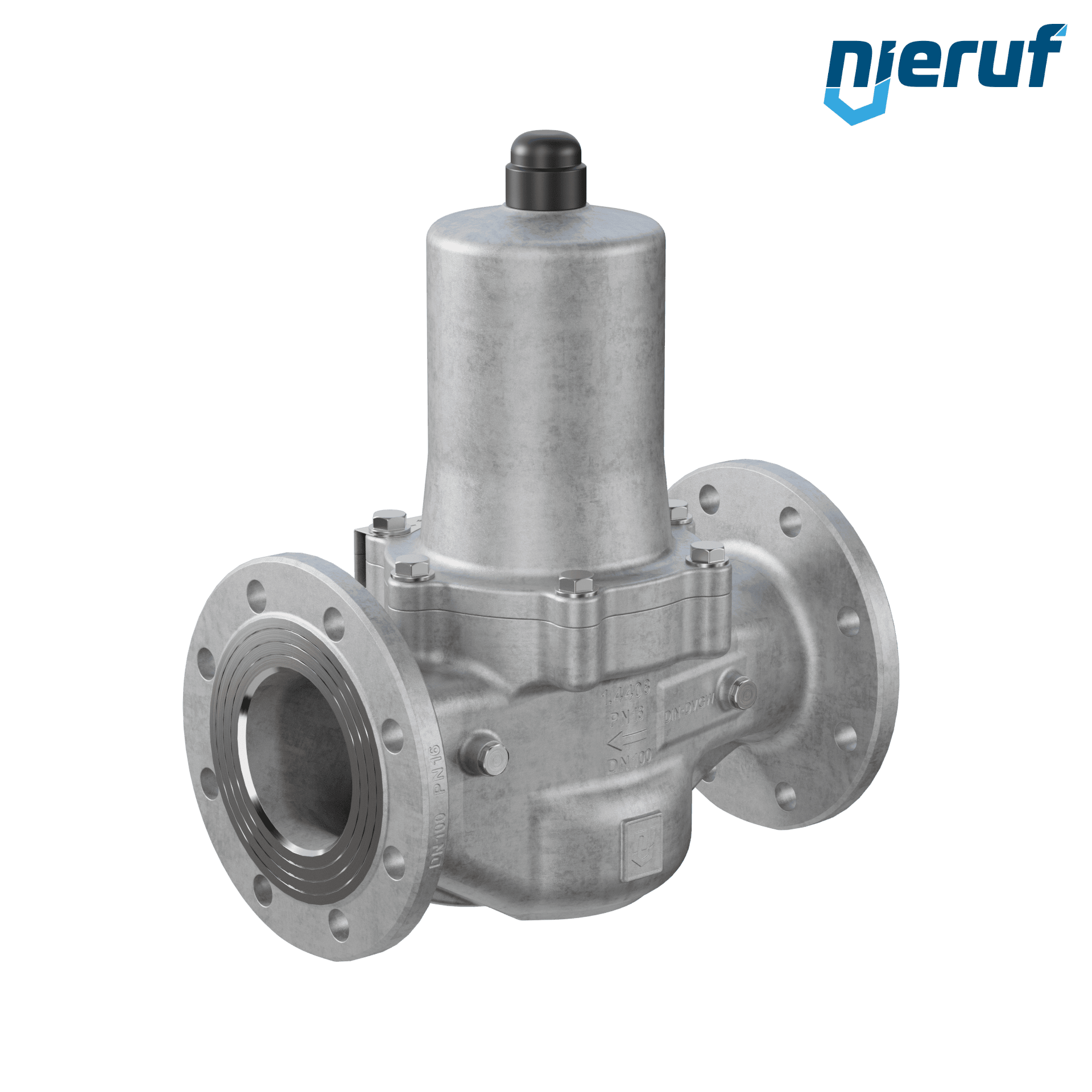 riduttore di pressione flangiato DN 100 PN16 DM07 acciaio inossidabile EPDM 5.0 - 13.0 bar