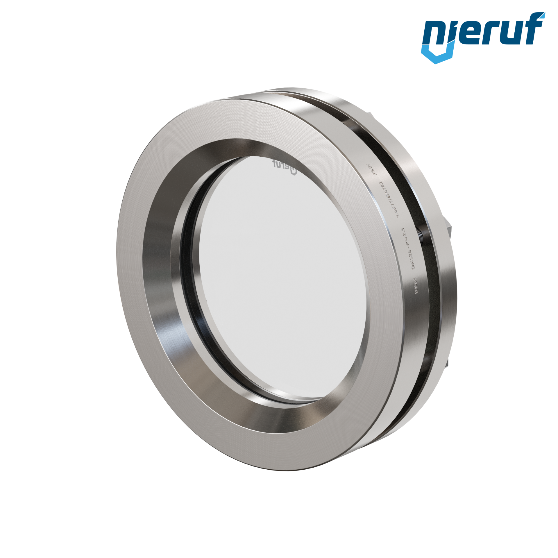 oblò di osservazione per serbatoi DN125 BS01 acciaio inossidabile 1.4571 grafite vetro borosilicato 2,5bar