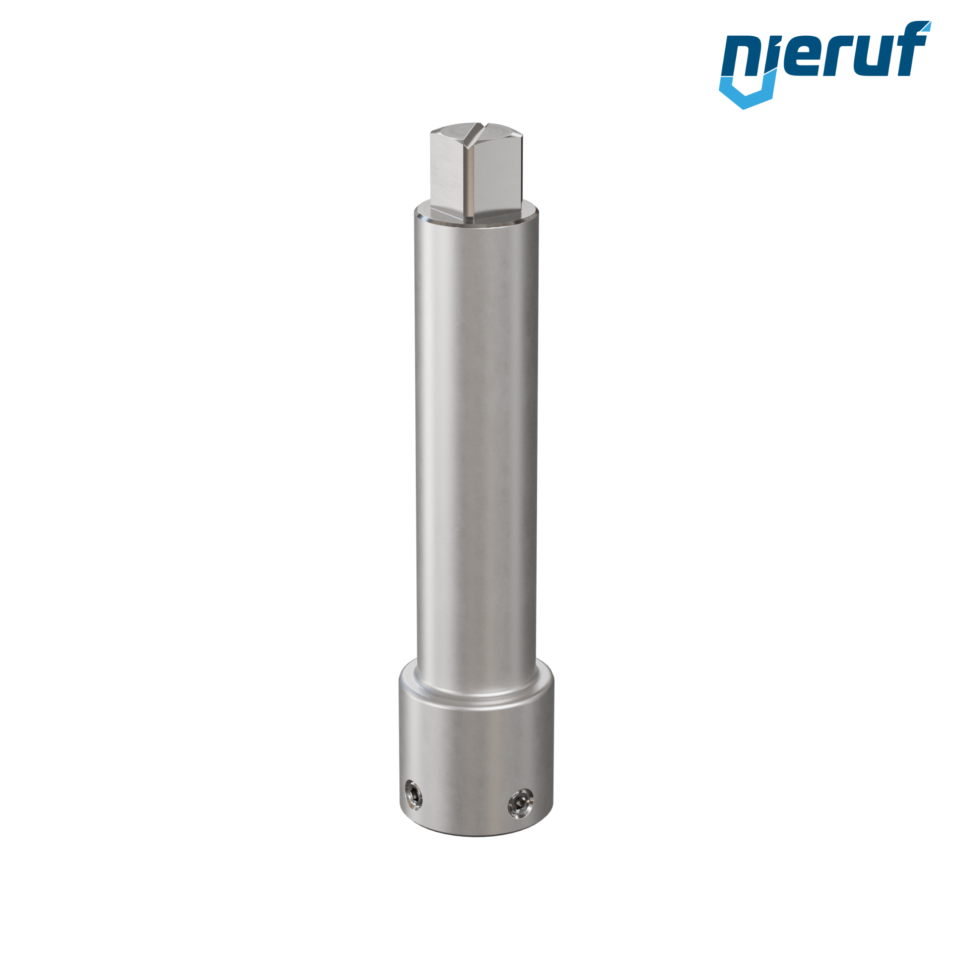 rallonge d'axe longueur du moyeu 100 mm carré 11mm AD02 Acier inoxydable