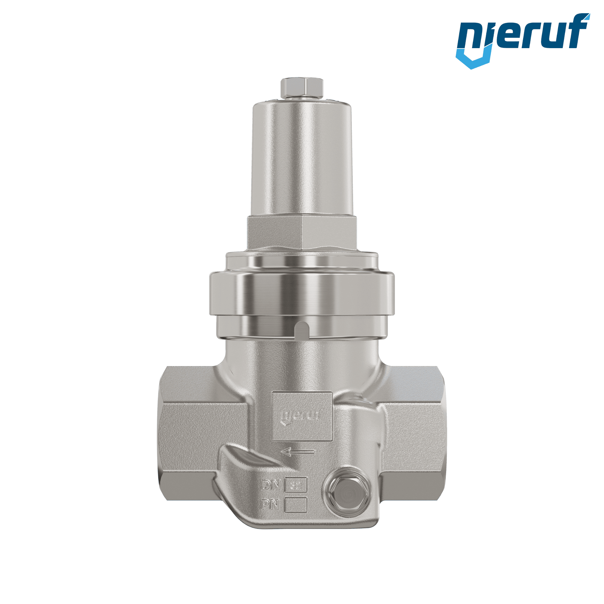 riduttori di pressione 1" pollici NPT DM21 acciaio inossidabile PTFE / EPDM / FEPM 0.3 - 2.0 bar