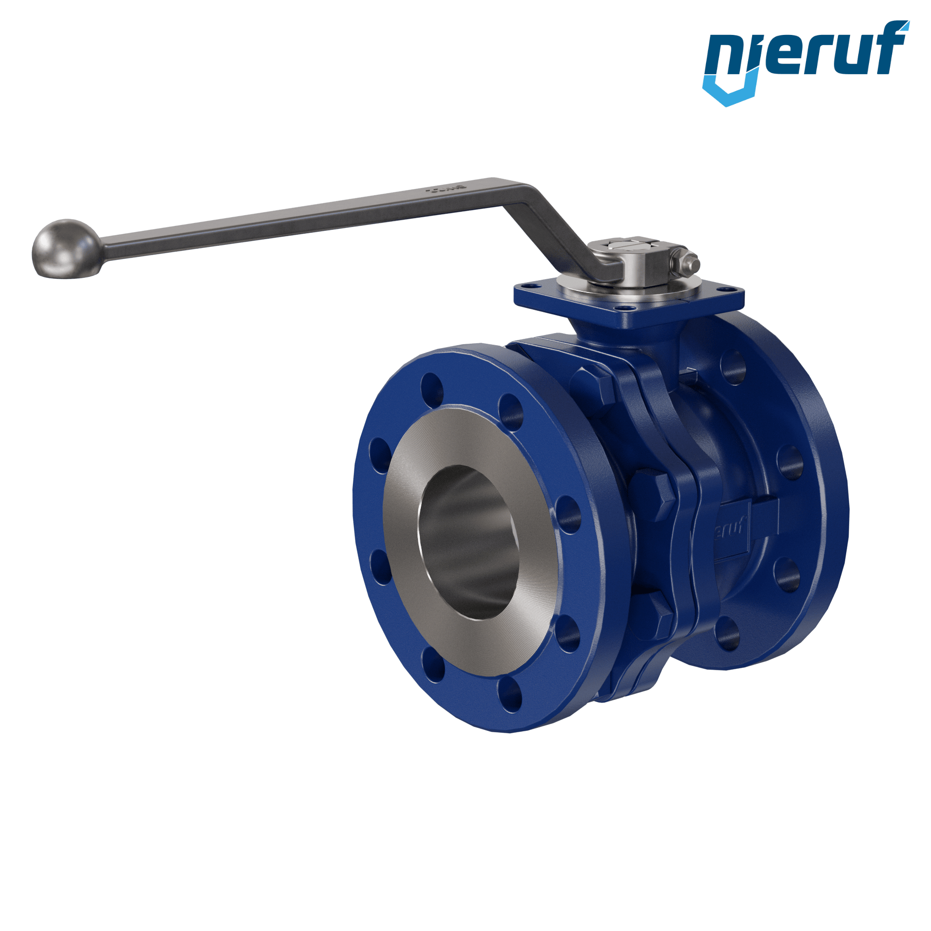 valvola a sfera flangiata per alte temperature FK12 DN80 PN40 in acciaio fuso 1.0619 fino a +25