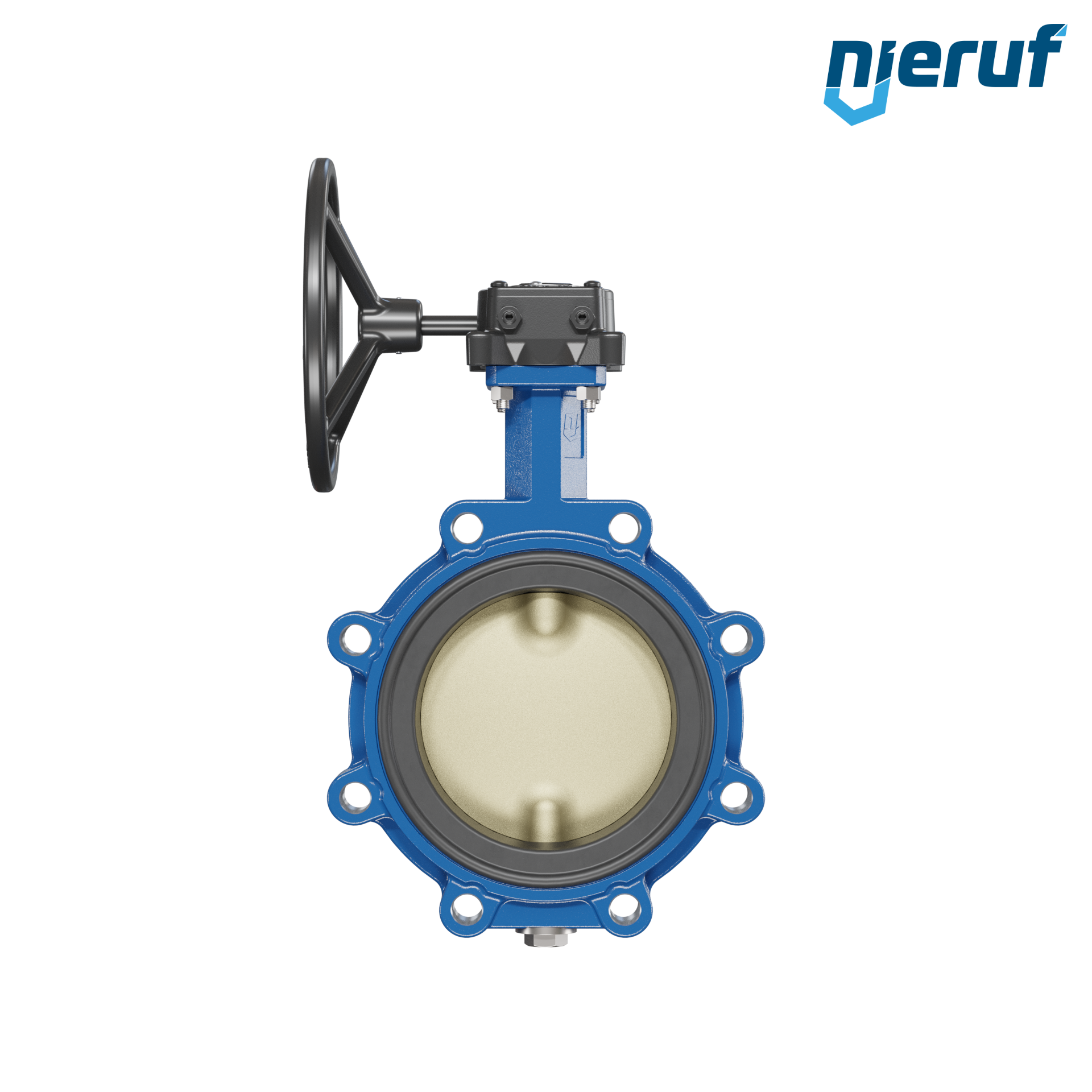 valvola a farfalla per l'acqua di mare DN 150 PN10-PN16 AK16 volantino