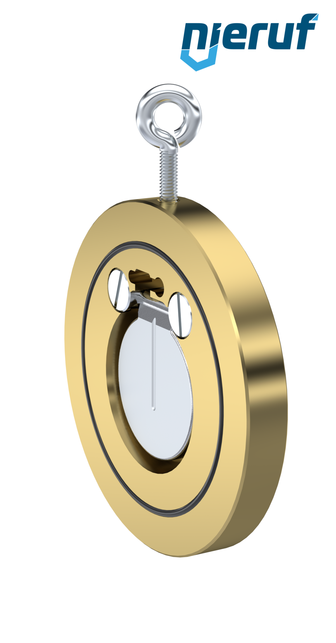 Zwischenflansch-Rückschlagklappe DN50 ZR09 Alubronze 2.0975 FKM