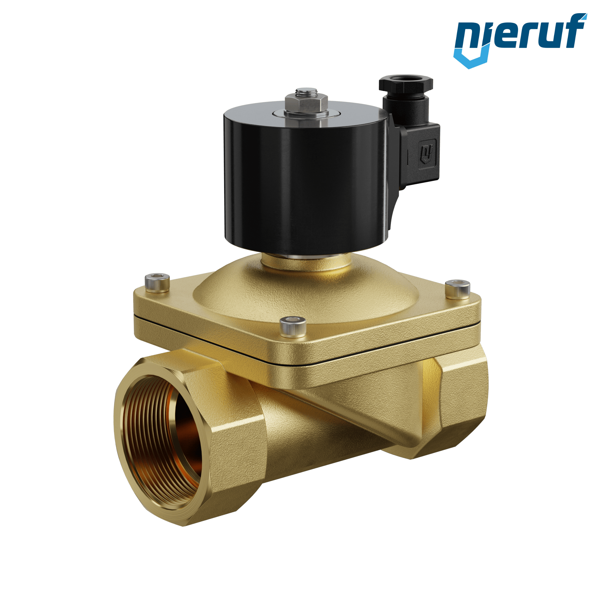 elettrovalvola per il vuoto G 2" pollici ottone MV06 EPDM 24V DC