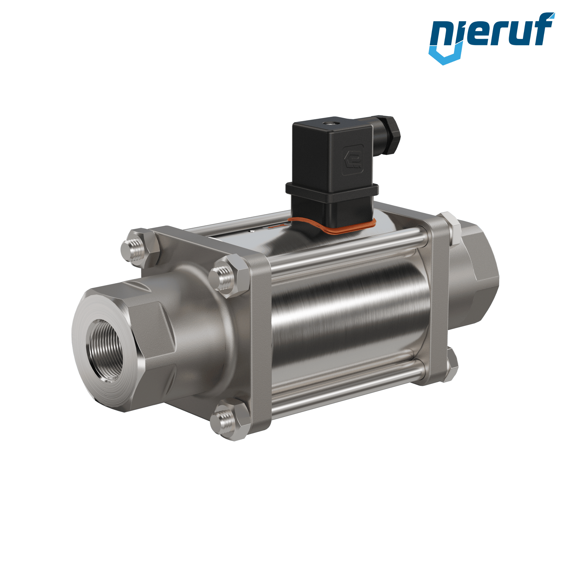 valvola coassiale 3/4" pollici filettatura interna - DN20 acciaio inossidabile 230V AC NC - per applicazione con acqua