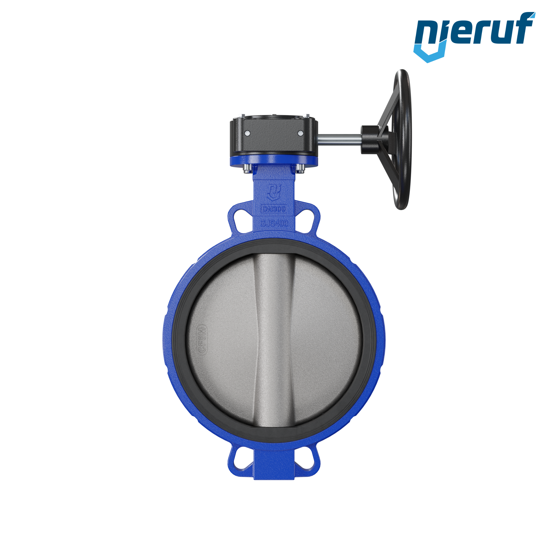 valvola a farfalla DN 300  PN16 AK05 NBR volantino