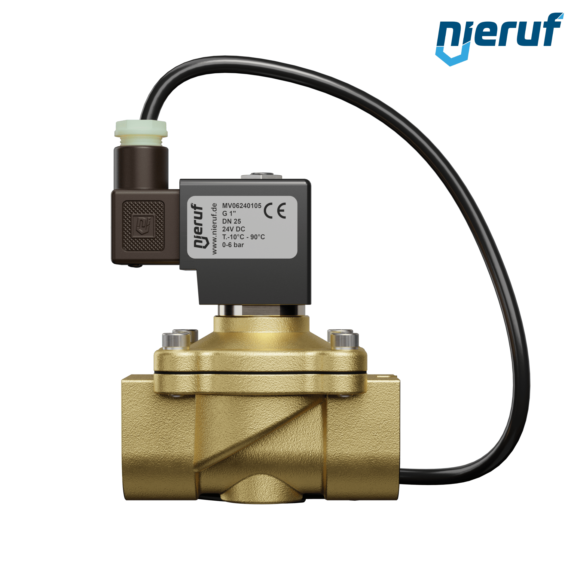 elettrovalvola ATEX DN25 G 1" pollici NBR ottone