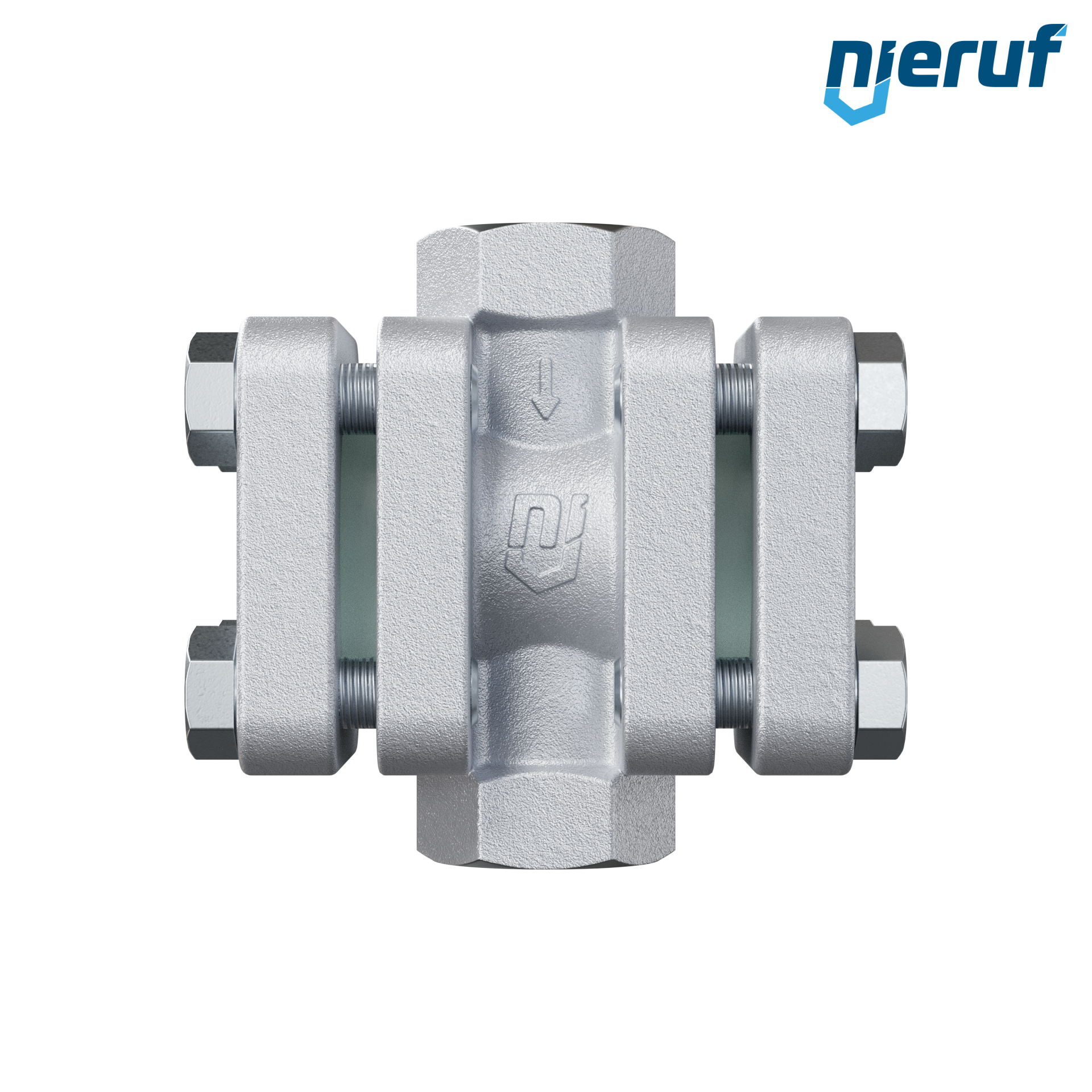 oblò di osservazione / specola visiva G 1/4" pollici acciaio fuso vetro borosilicato