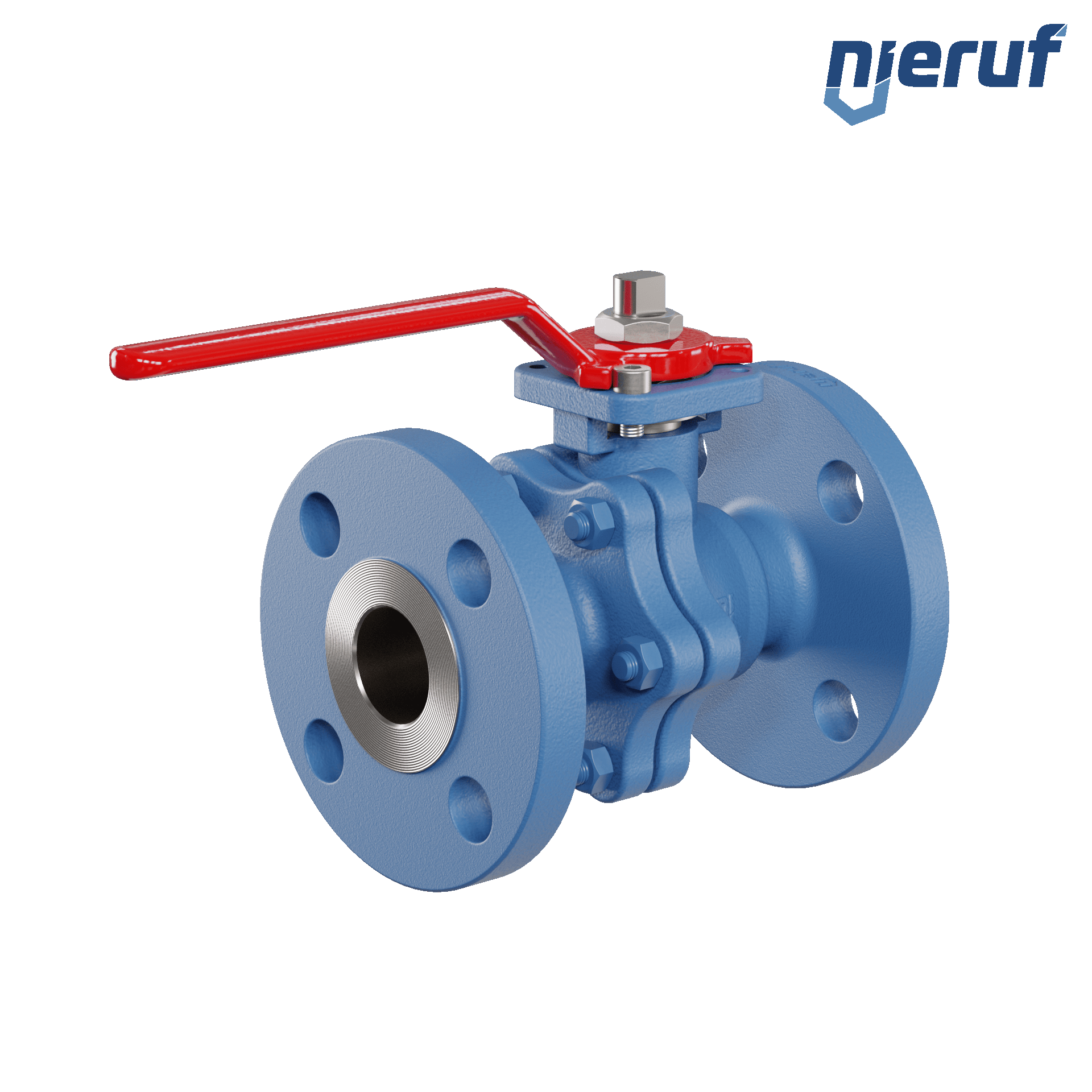 valvola a sfera flangiata DN40 FK14 ANSI 300 acciaio 1.0619