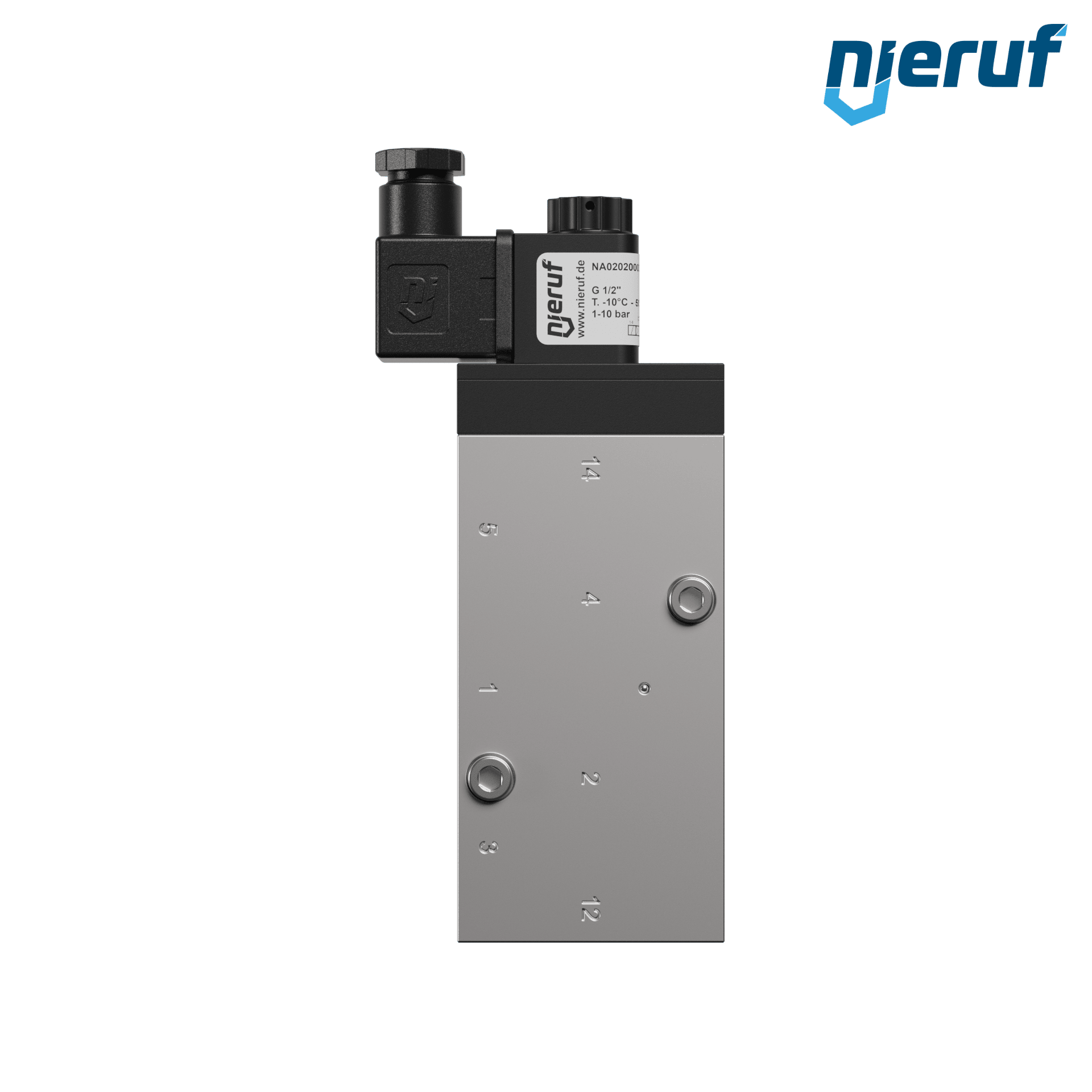 elettrovalvola Namur a 5/2 vie G 1/2" pollici NA02 12V DC