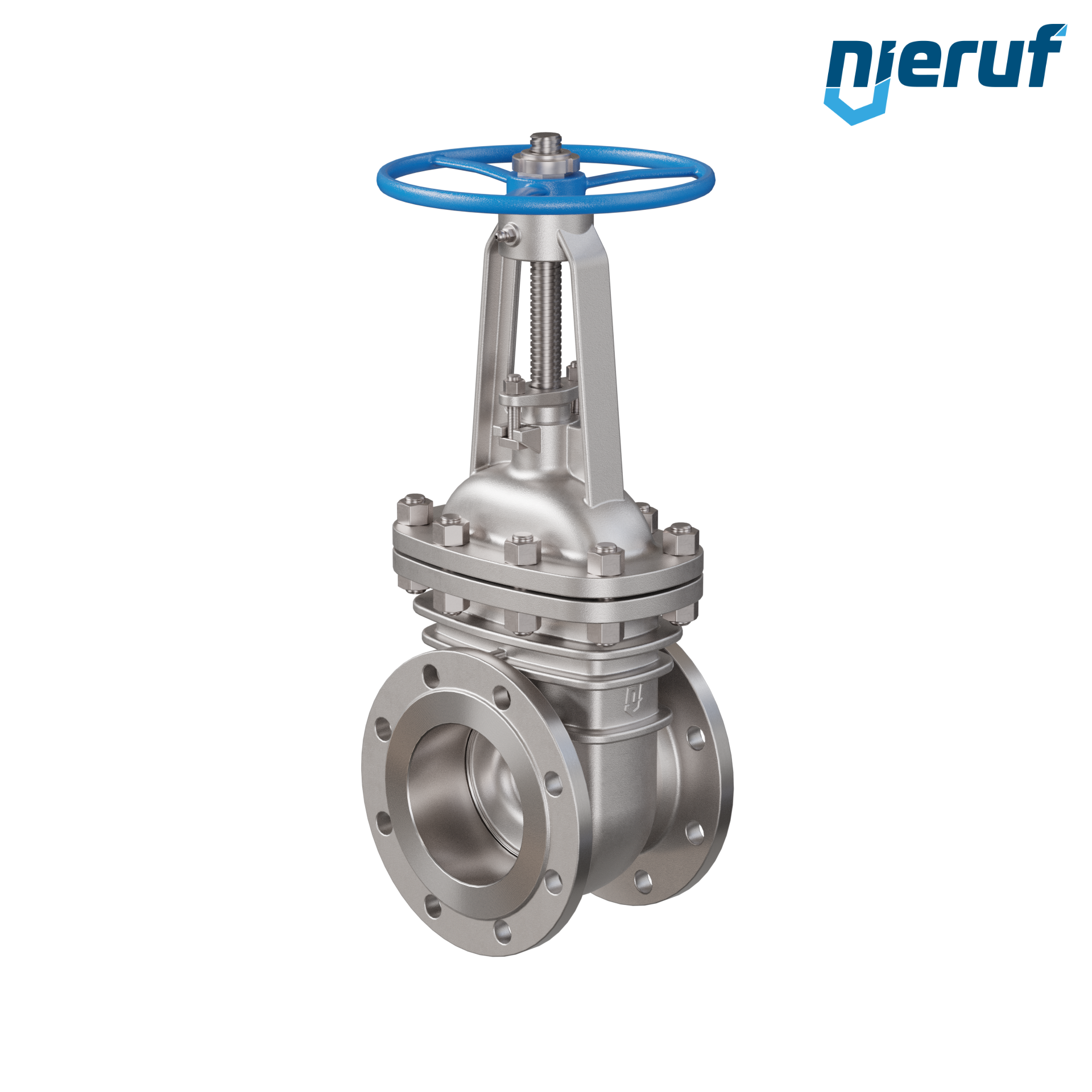 Valvola a saracinesca a corpo piatto in acciaio inox AISI 316 AS03 DN150 PN16
