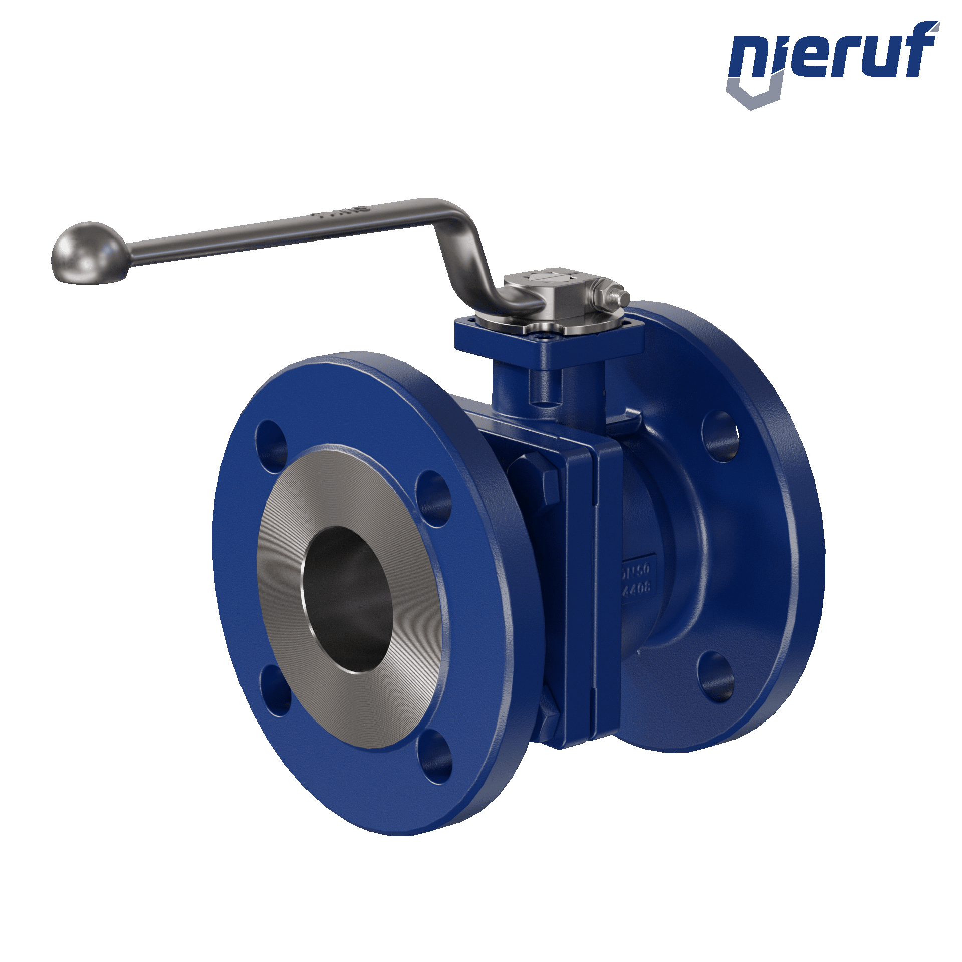 valvola a sfera flangiata per alte temperature FK12 DN50 PN40 in acciaio fuso 1.0619 fino a +25
