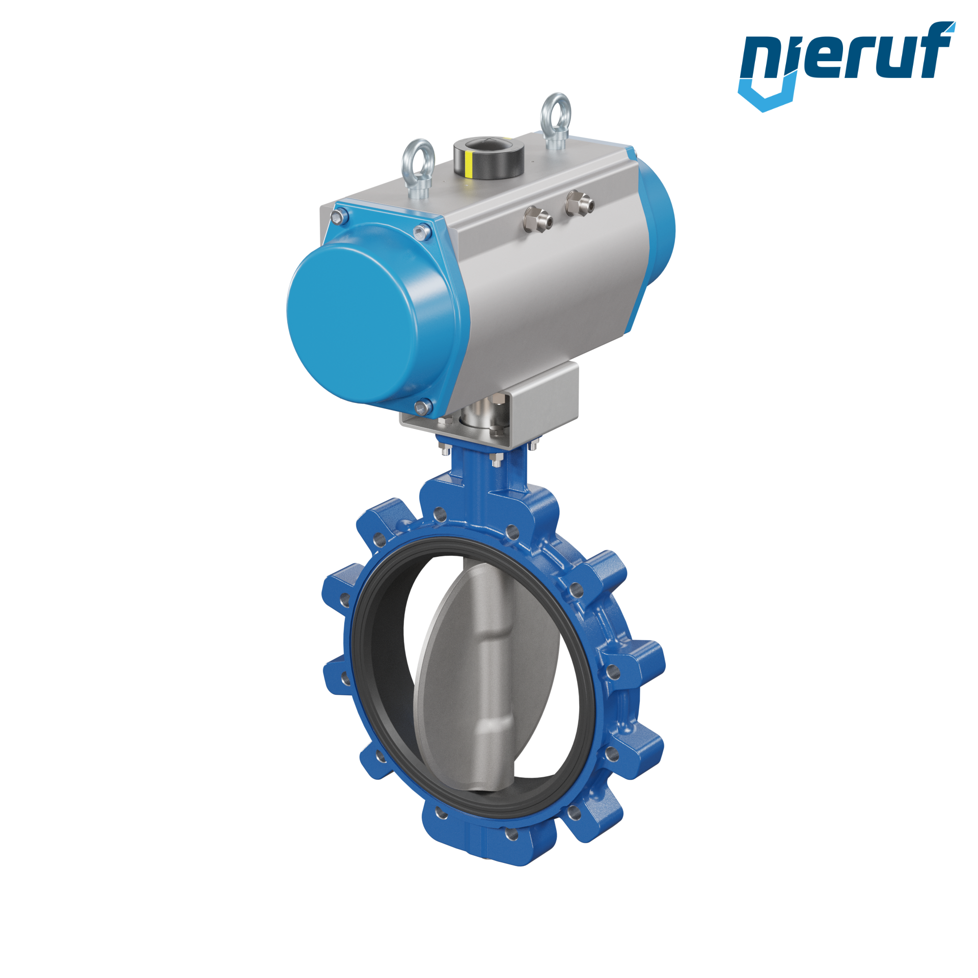 Butterfly valve DN 300  AK02 EPDM high temperature & FDA pneumatic actuator single acting normally open