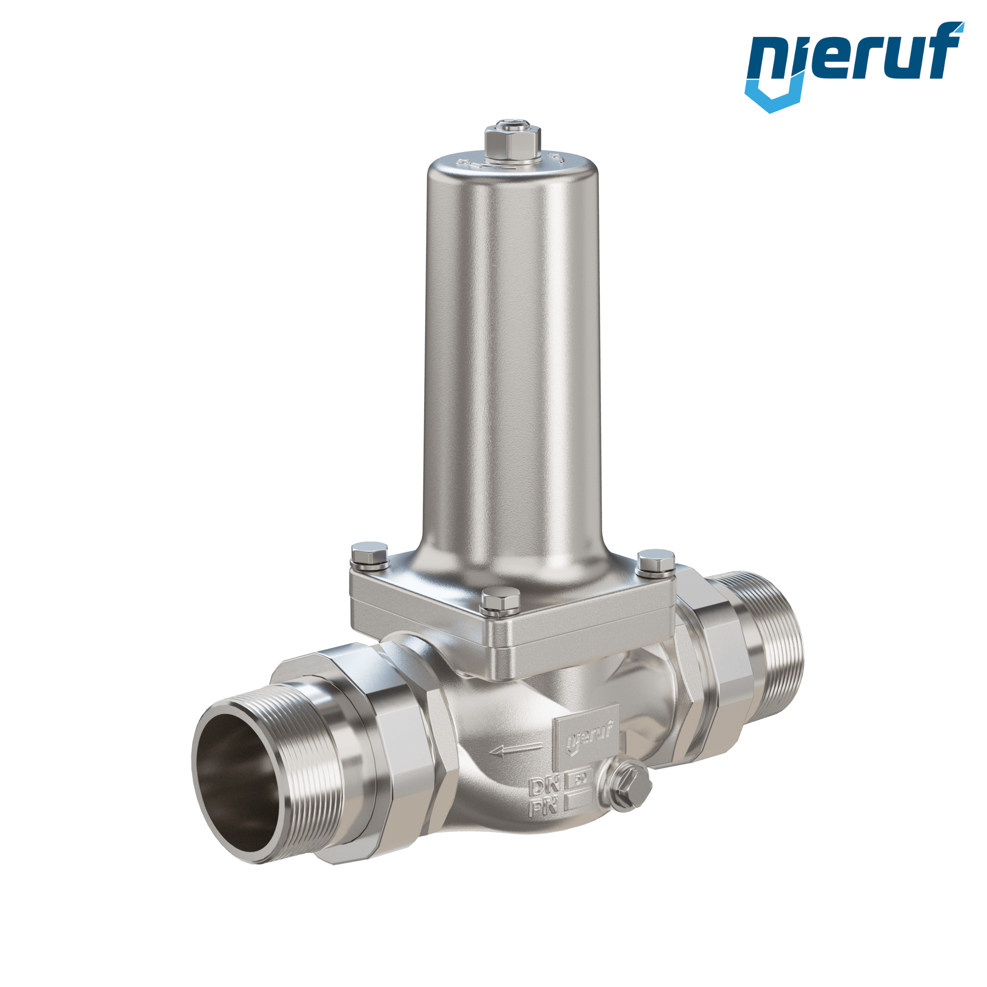 Druckminderer Außengewinde 2" Zoll DM19 Edelstahl EPDM FDA 0,5 - 9,0 bar