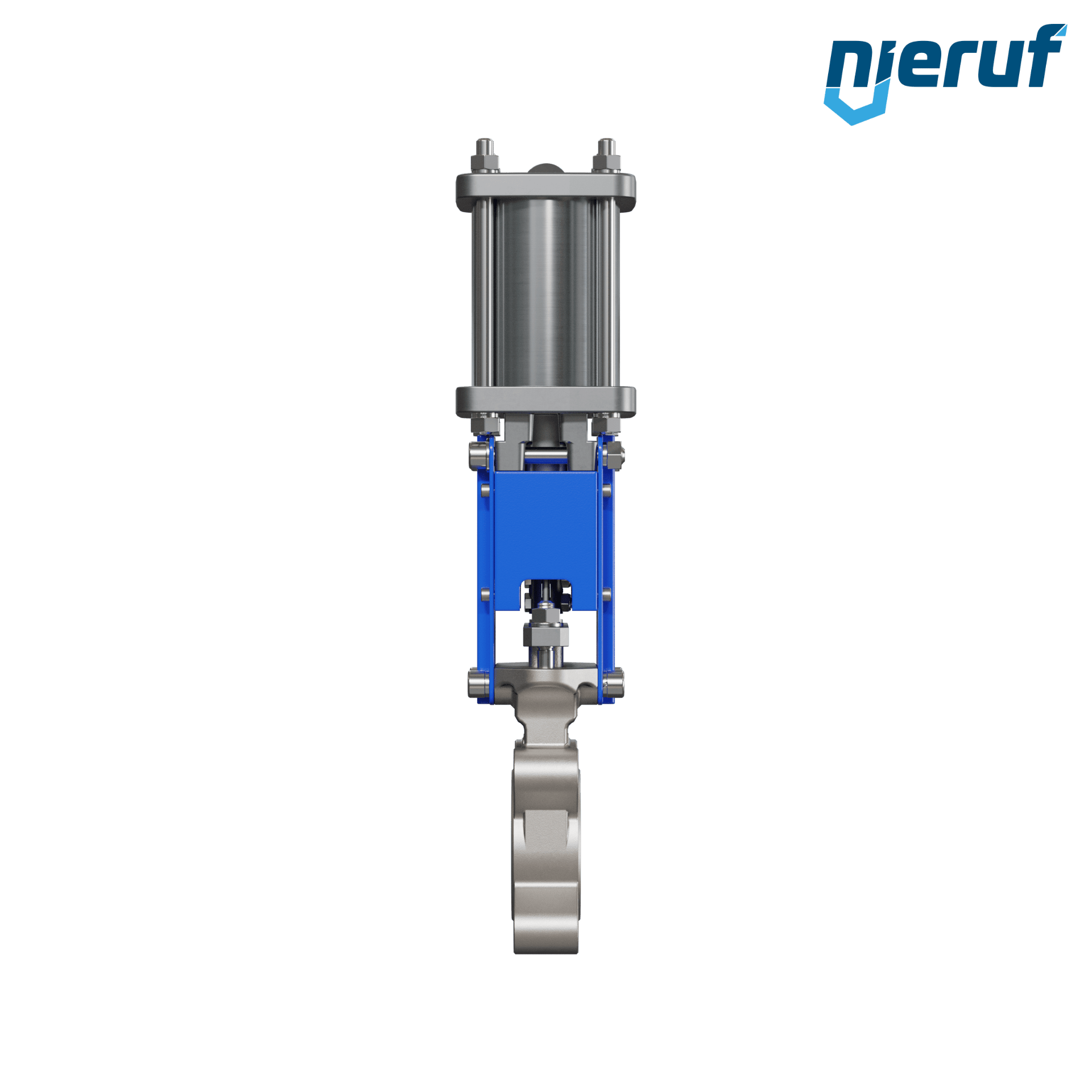 valvola a ghigliottina DN 50 SR03 EPDM attuatore pneumatico a doppio effetto