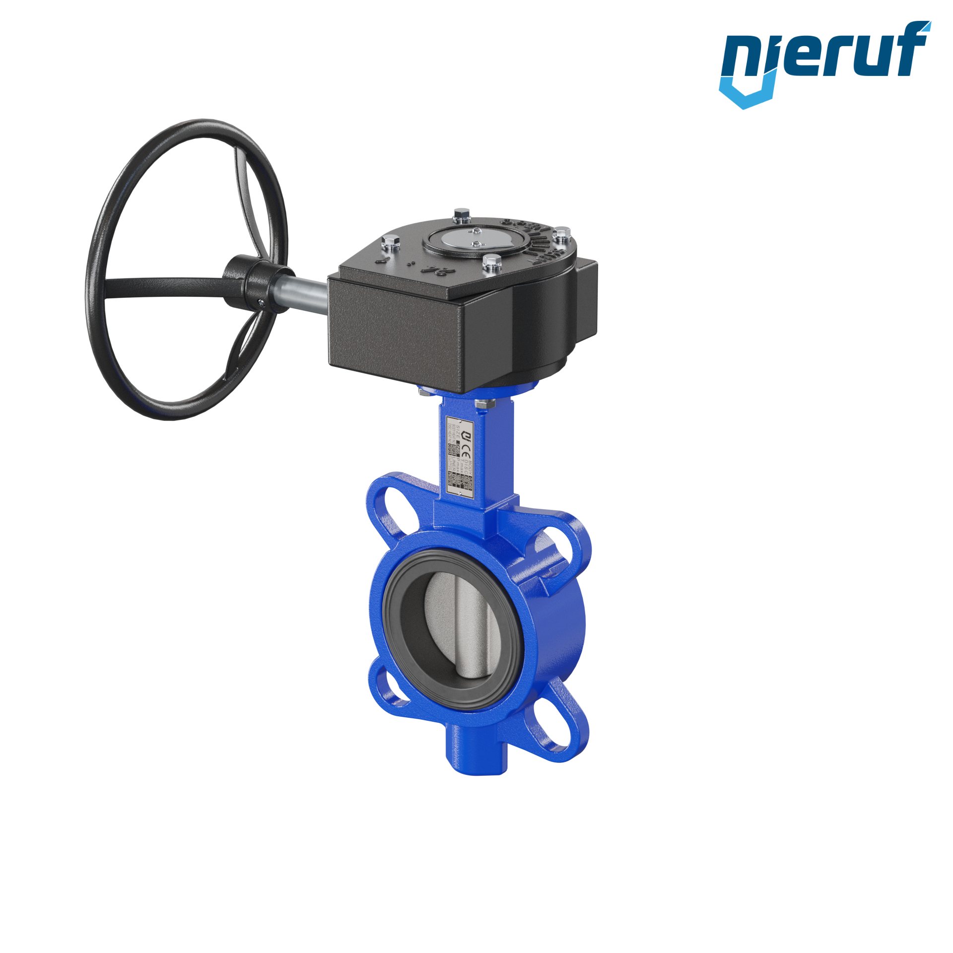 valvola a farfalla DN 65 PN16 AK05 NBR volantino