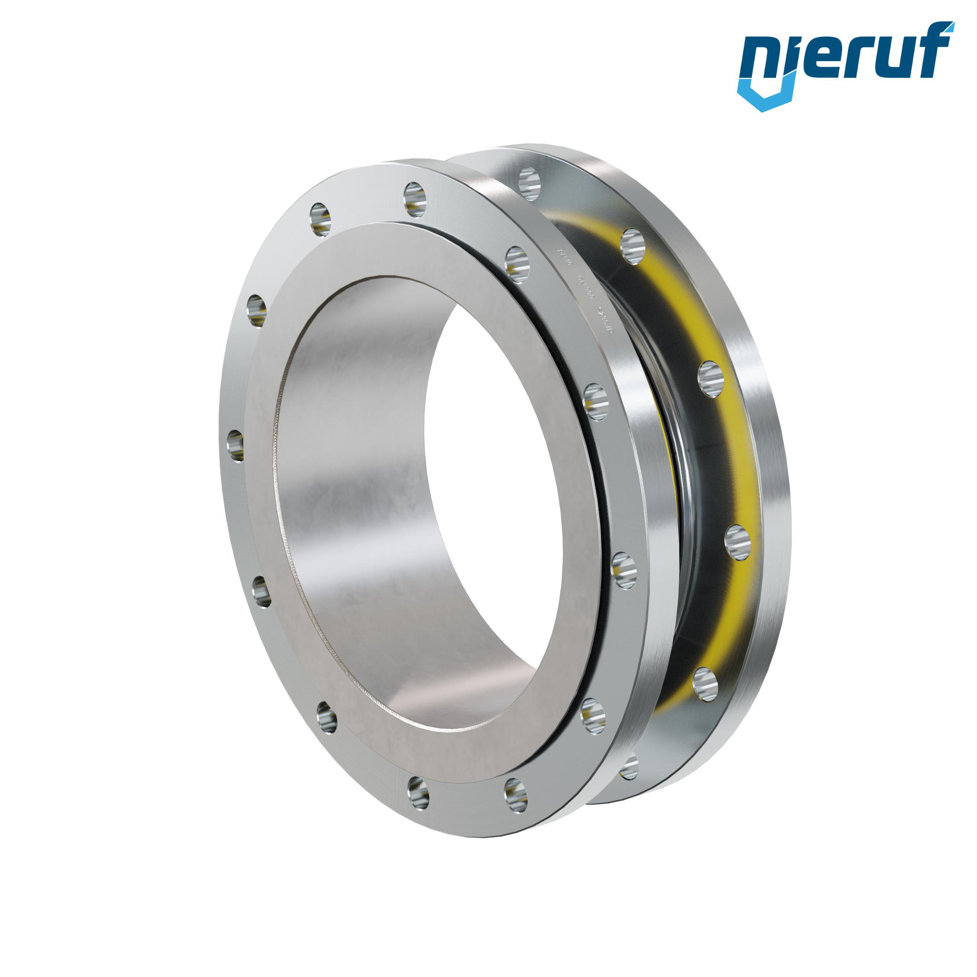 Compensatore piastra di rinforzo DN300 versione KP04 flange in acciaio NBR