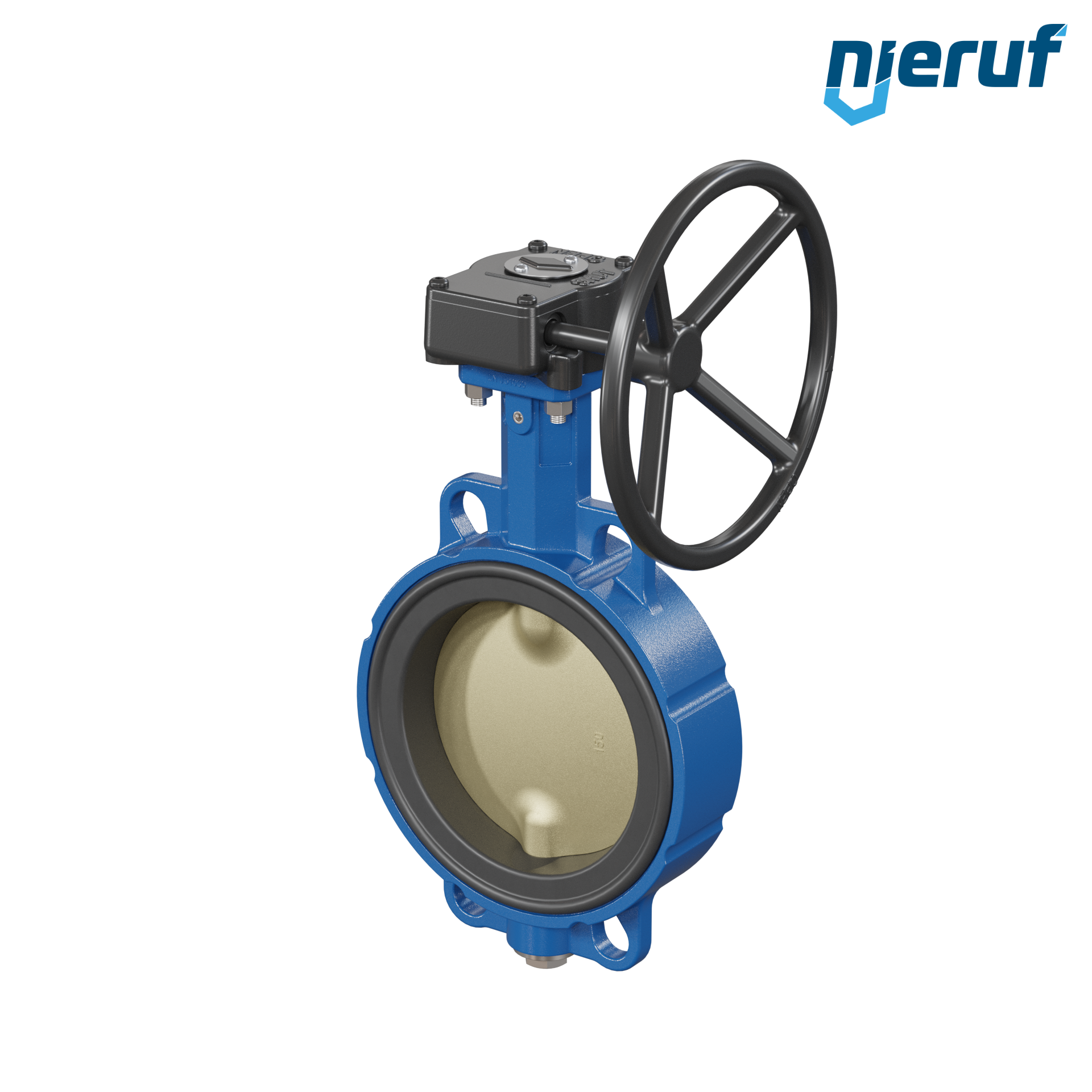 valvola a farfalla per l'acqua di mare DN 150 PN6-PN10-PN16 & ANSI150 AK15 volantino