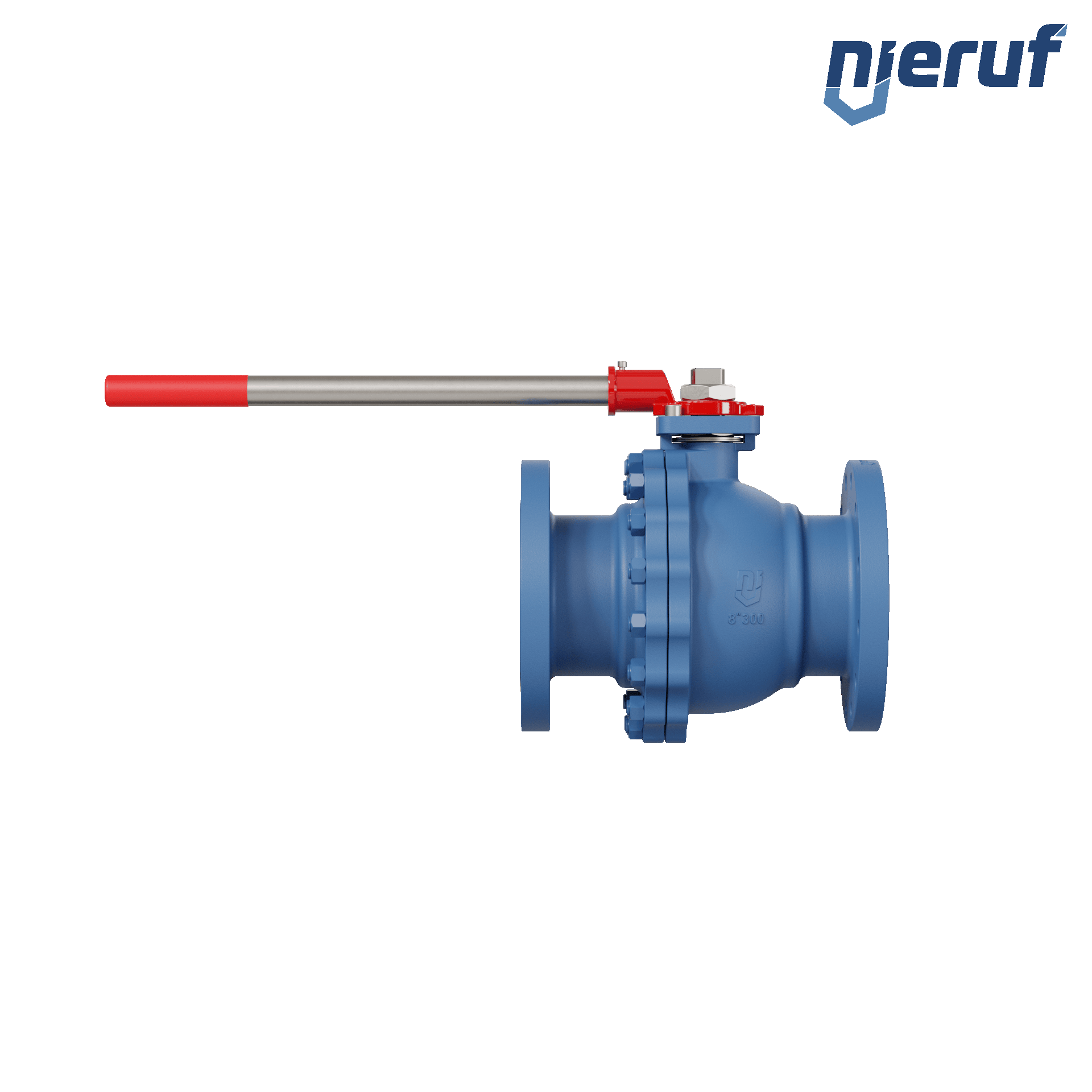 valvola a sfera flangiata DN200 FK14 ANSI 300 acciaio 1.0619