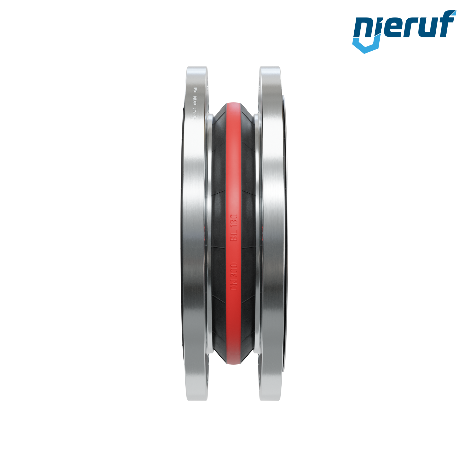 Compensatore piastra di rinforzo DN300 versione KP04 flange in acciaio EPDM