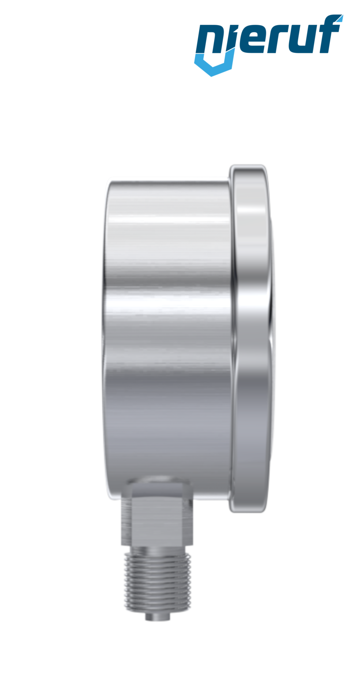 Manometer G 1/4" radial 63 mm Edelstahl MM06 -1 - 15,0 bar mit Glyzerinfüllung