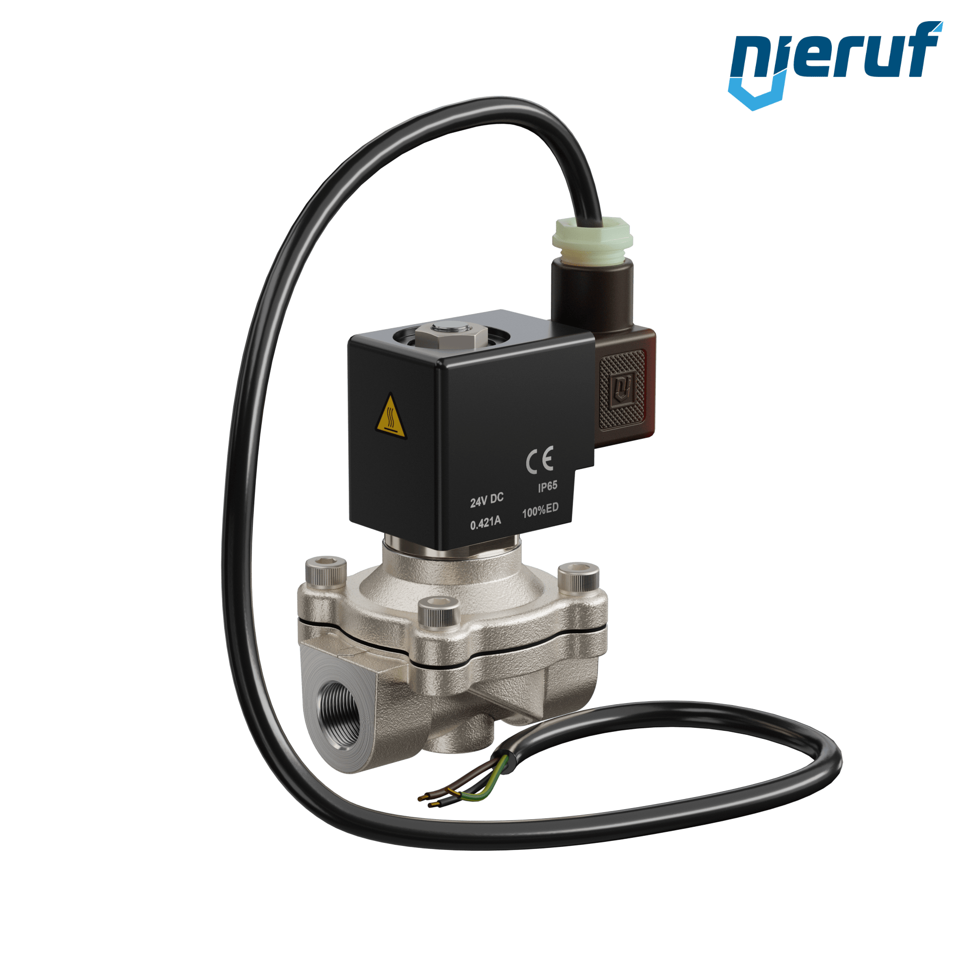 elettrovalvola ATEX DN16 G 3/8" pollici NBR 24V DC