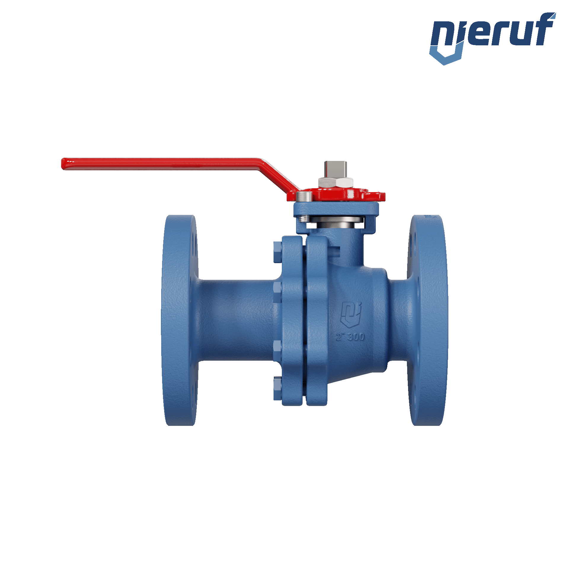 valvola a sfera flangiata DN50 FK14 ANSI 300 acciaio 1.0619