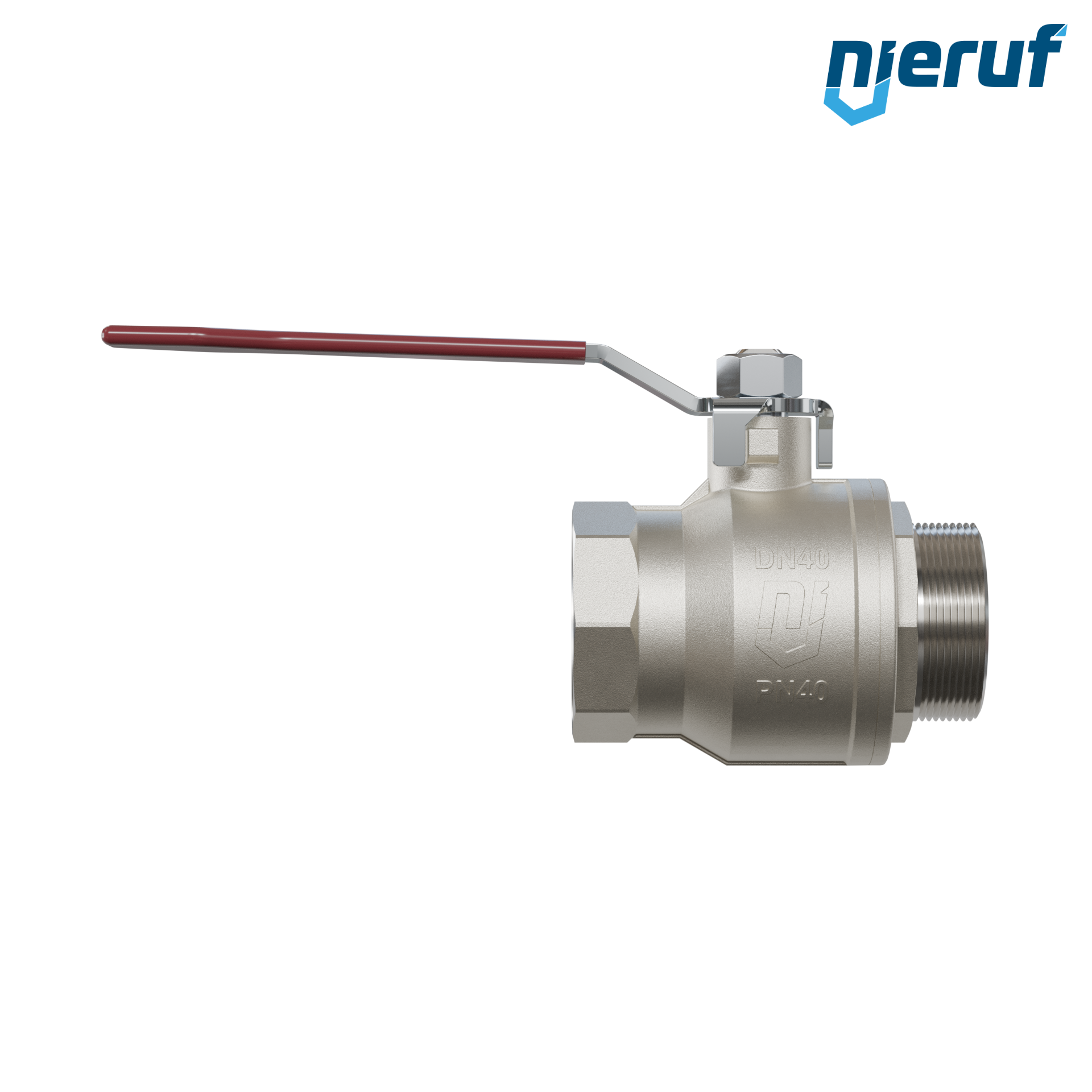 valvola a sfera a 2 vie DN40 - 1 1/2" pollici GK01 filettatura F x M