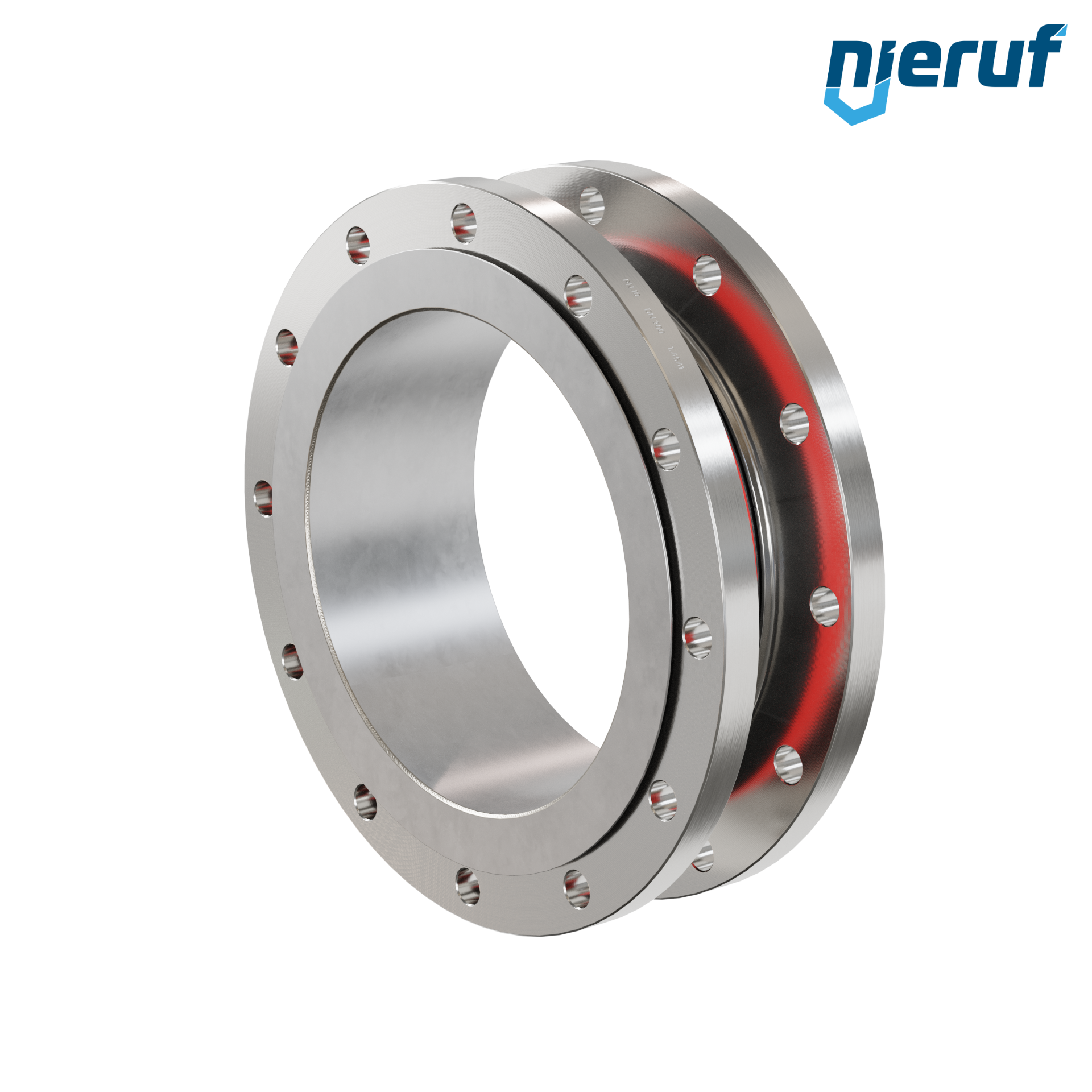 Compensatore piastra di rinforzo DN300 versione KP04 flange in acciaio inox EPDM
