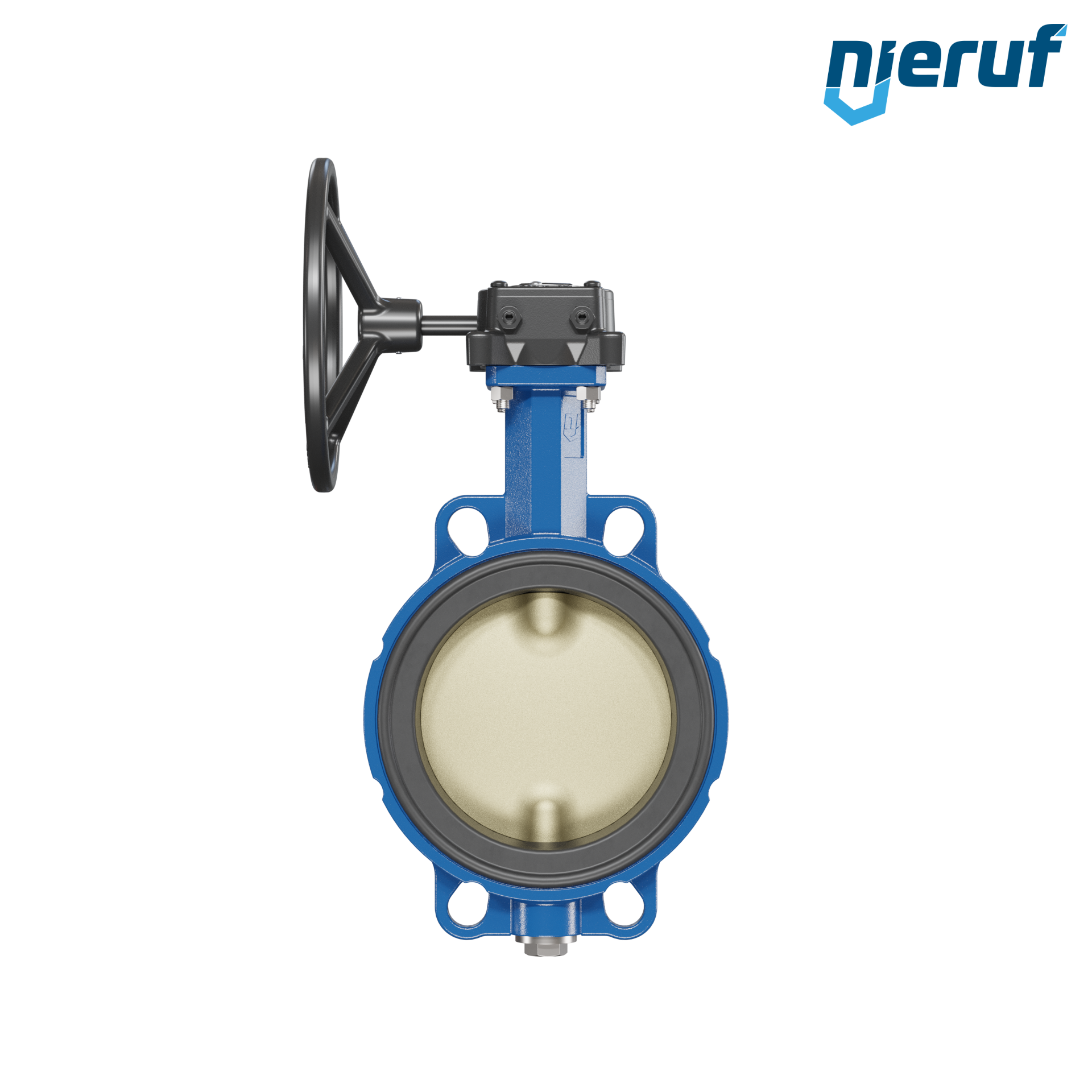 valvola a farfalla per l'acqua di mare DN 150 PN6-PN10-PN16 & ANSI150 AK15 volantino
